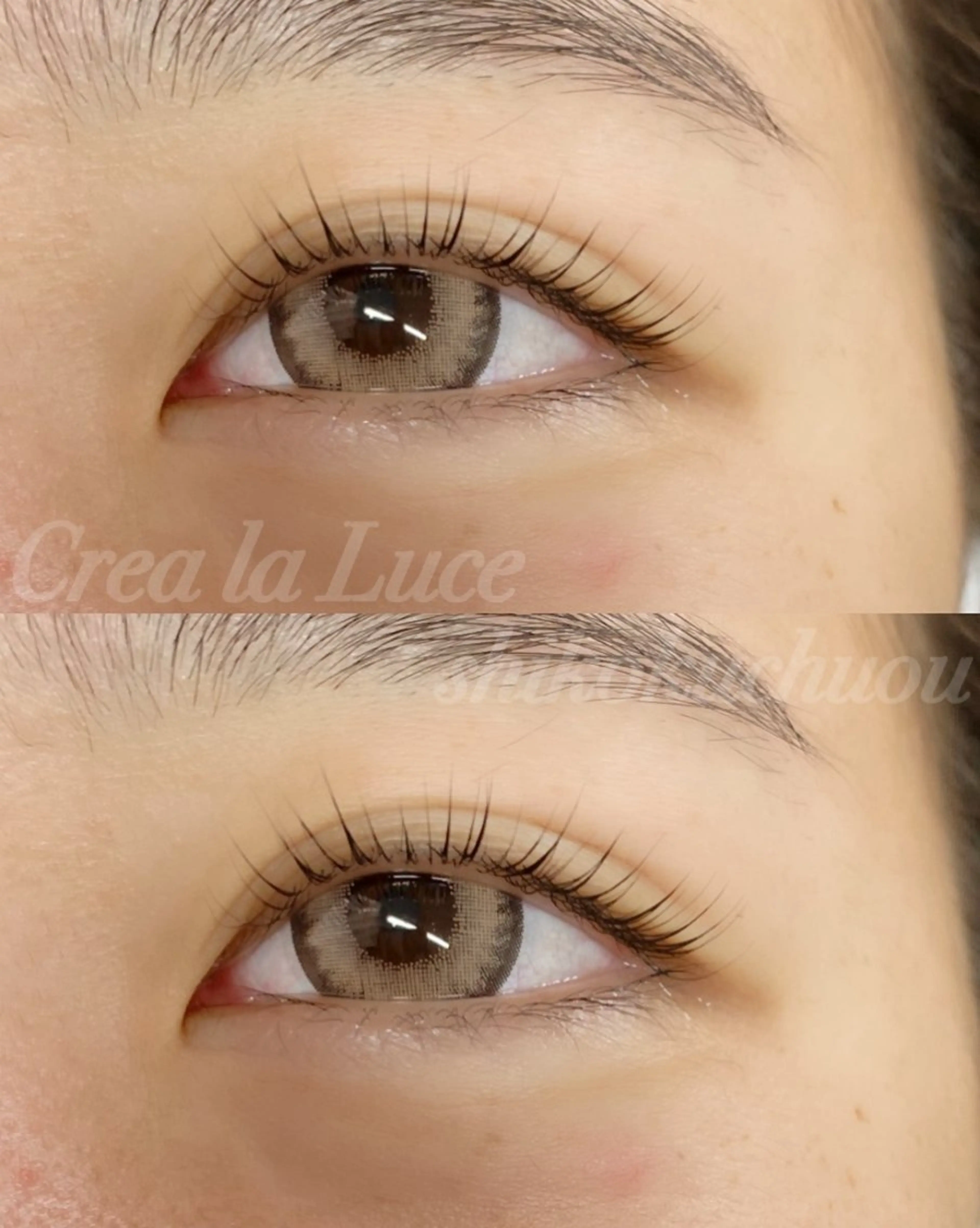 マツエク・マツパ パリジェンヌラッシュリフト eyelash salon lien niihama所属・研修生 河村のマツエク・マツパデザイン