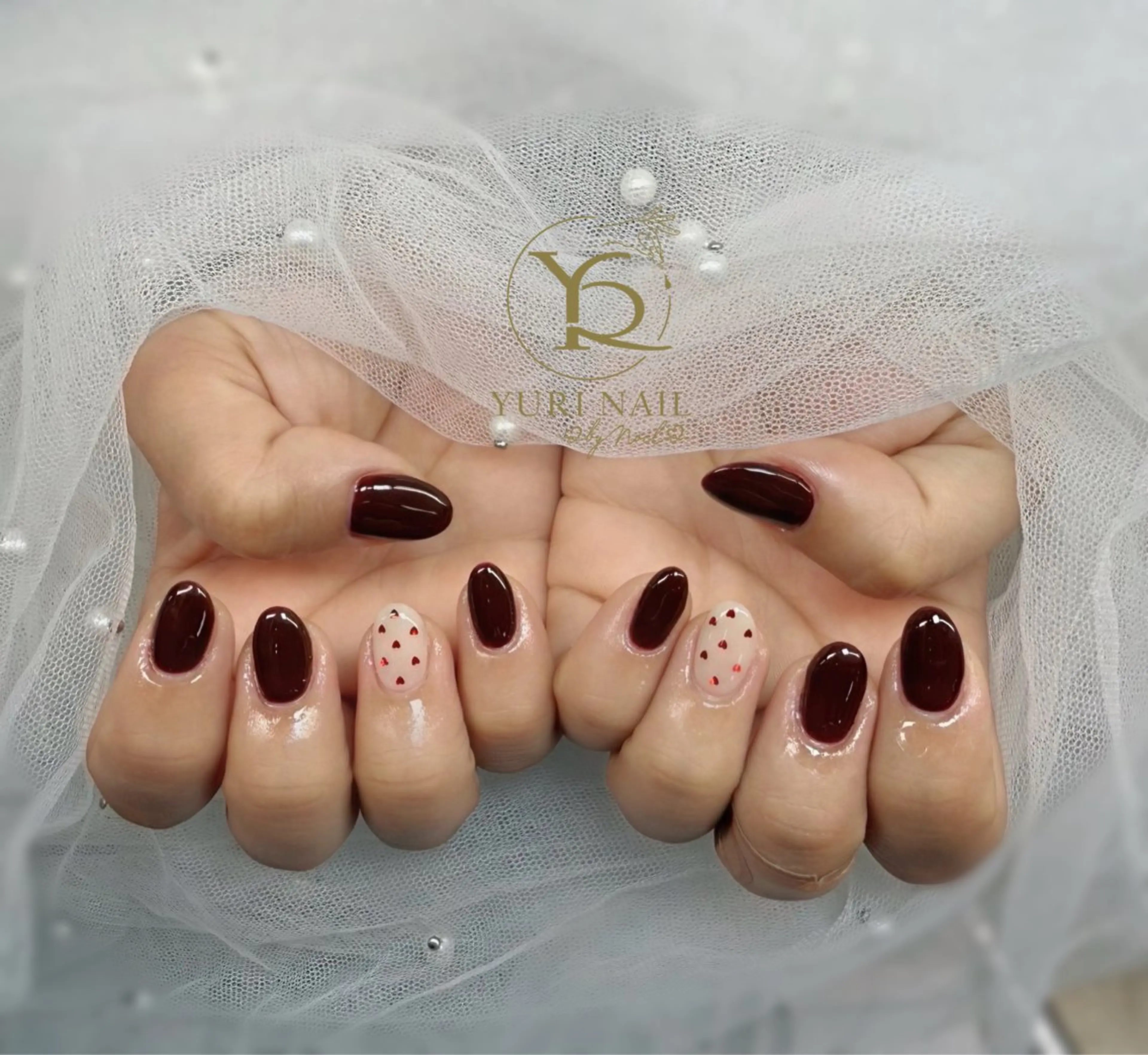 ネイル チークネイル フットネイル グラデーション 韓国ネイル 持ち込み Kawaii Nail Salon所属・YURI NAIL NARITAのネイルデザイン