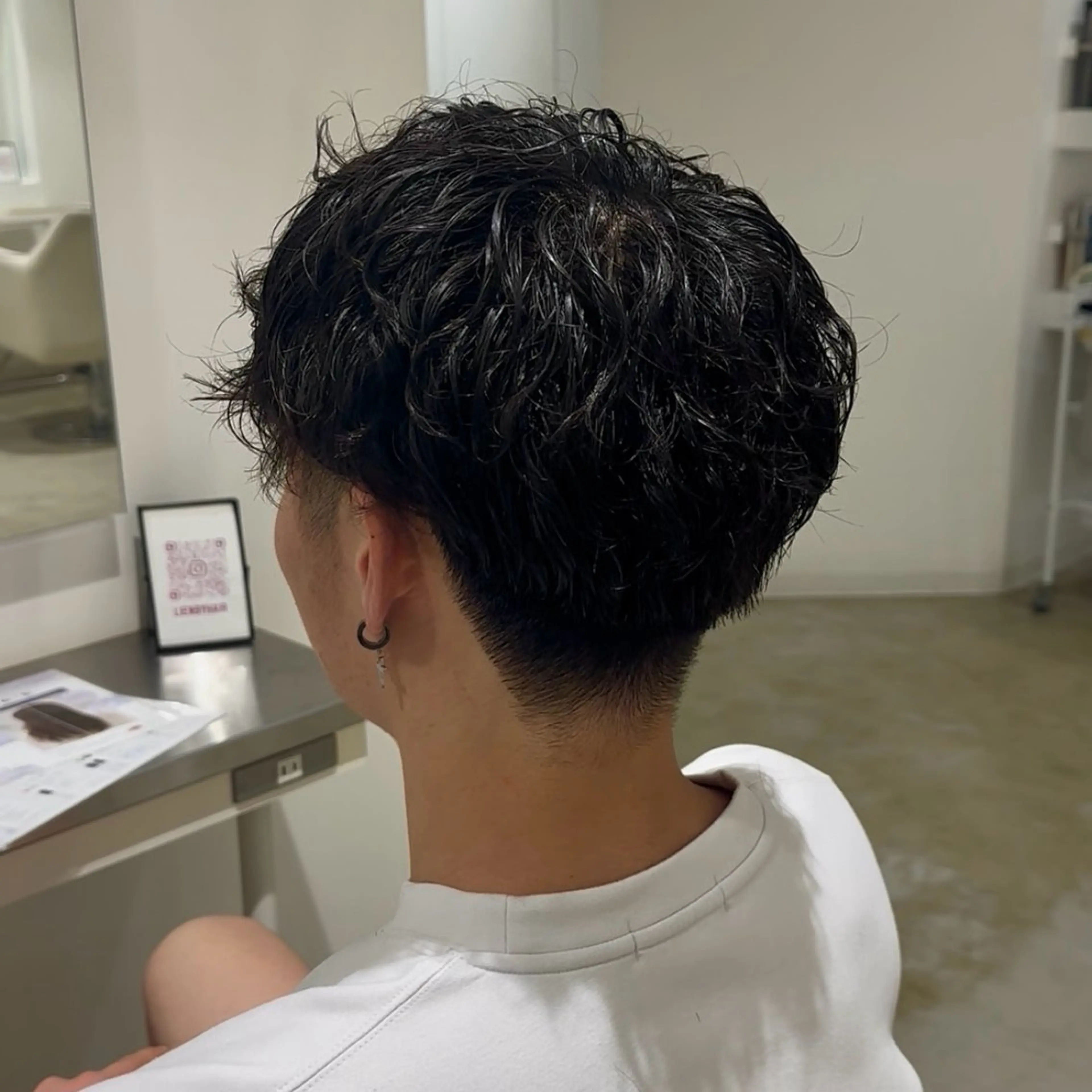 パーマ メンズ メンズパーマ ツイストスパイラルパーマ スパイラルパーマ Lien by hair所属・【Lien】 AYUのヘアスタイル