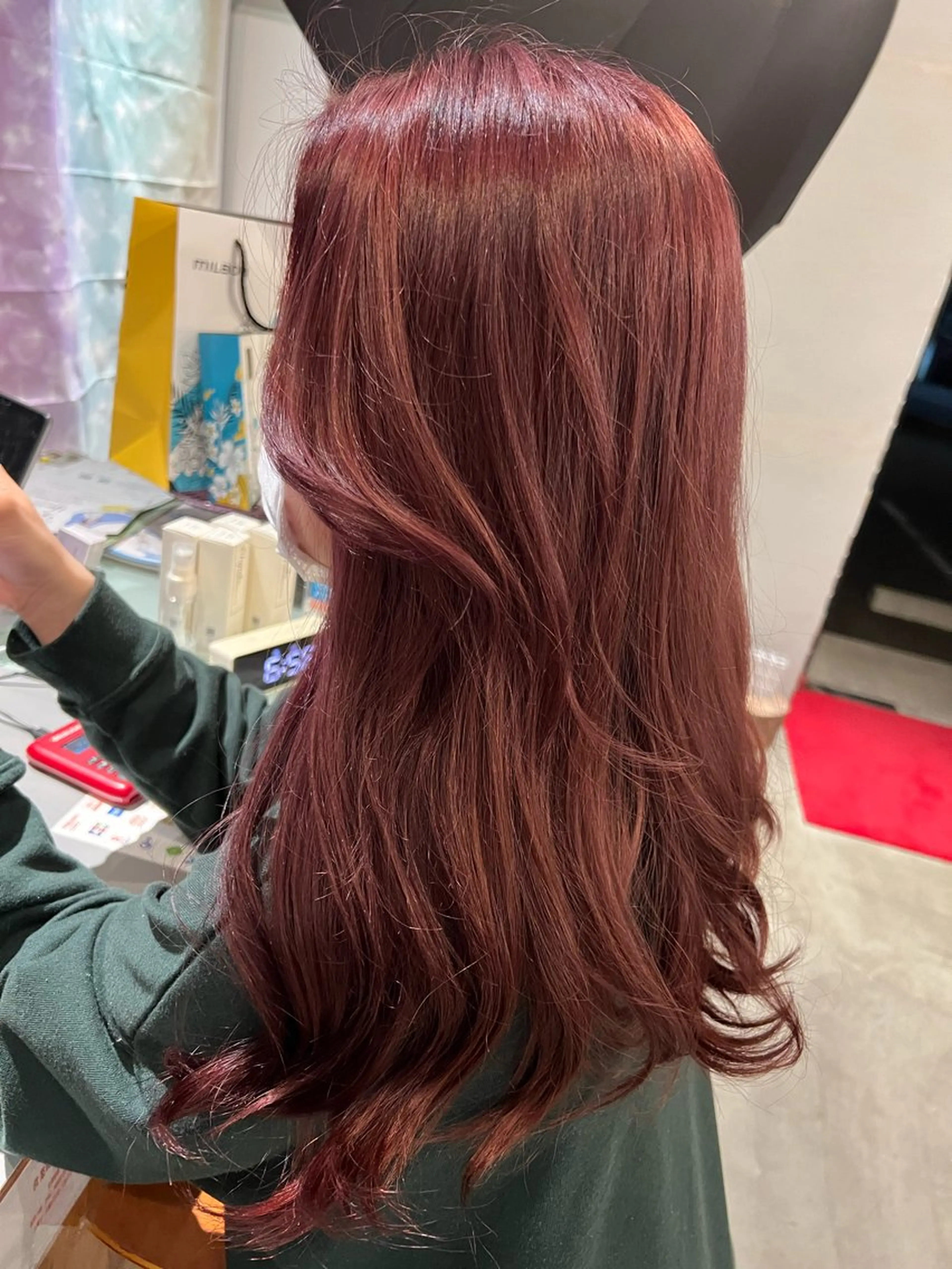 ロング カラー hair studio Peace所属・浅野 真惟のマツエク・マツパデザイン