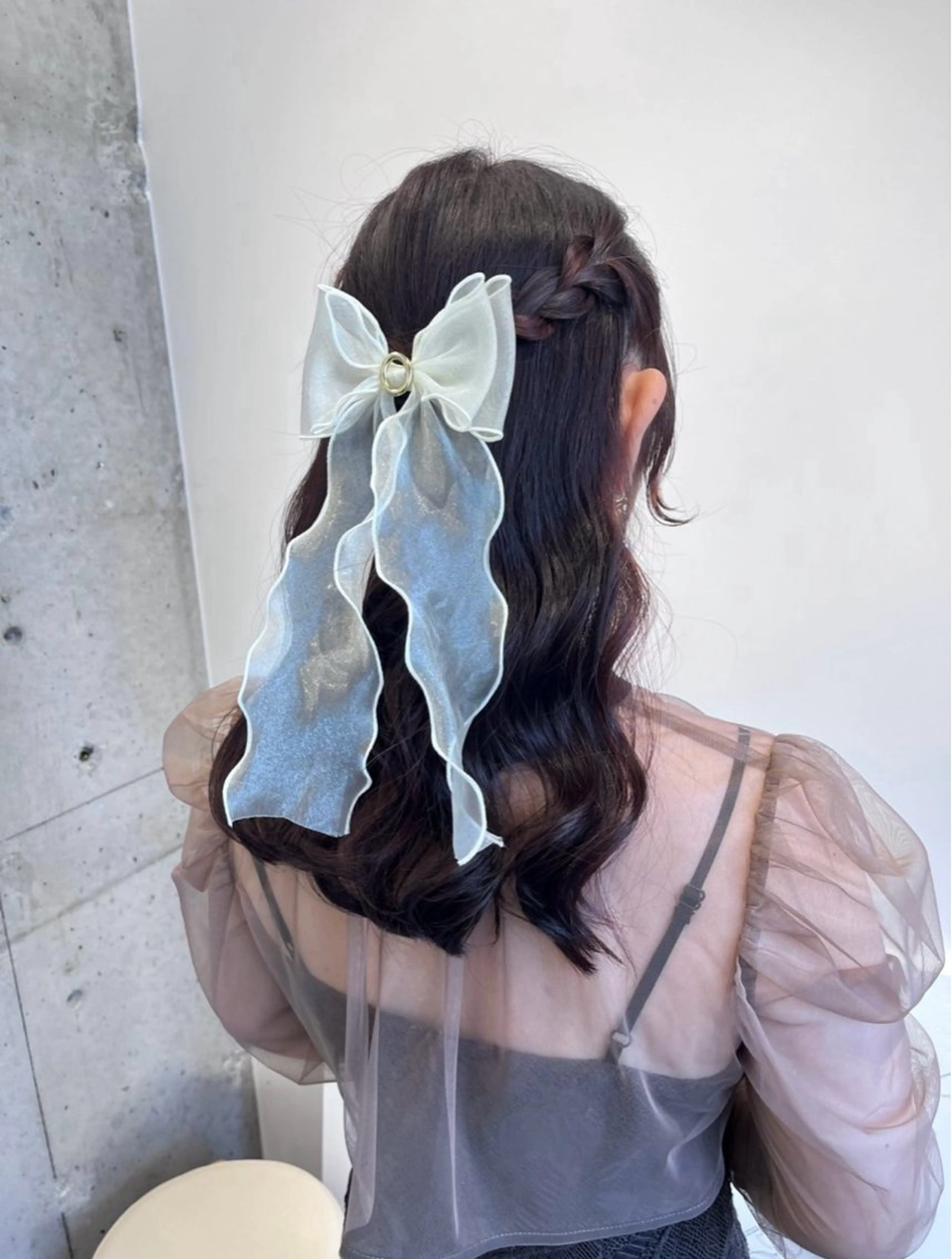 ヘアアレンジ ヘアセット newi 天王寺 🪐airiのヘアスタイル