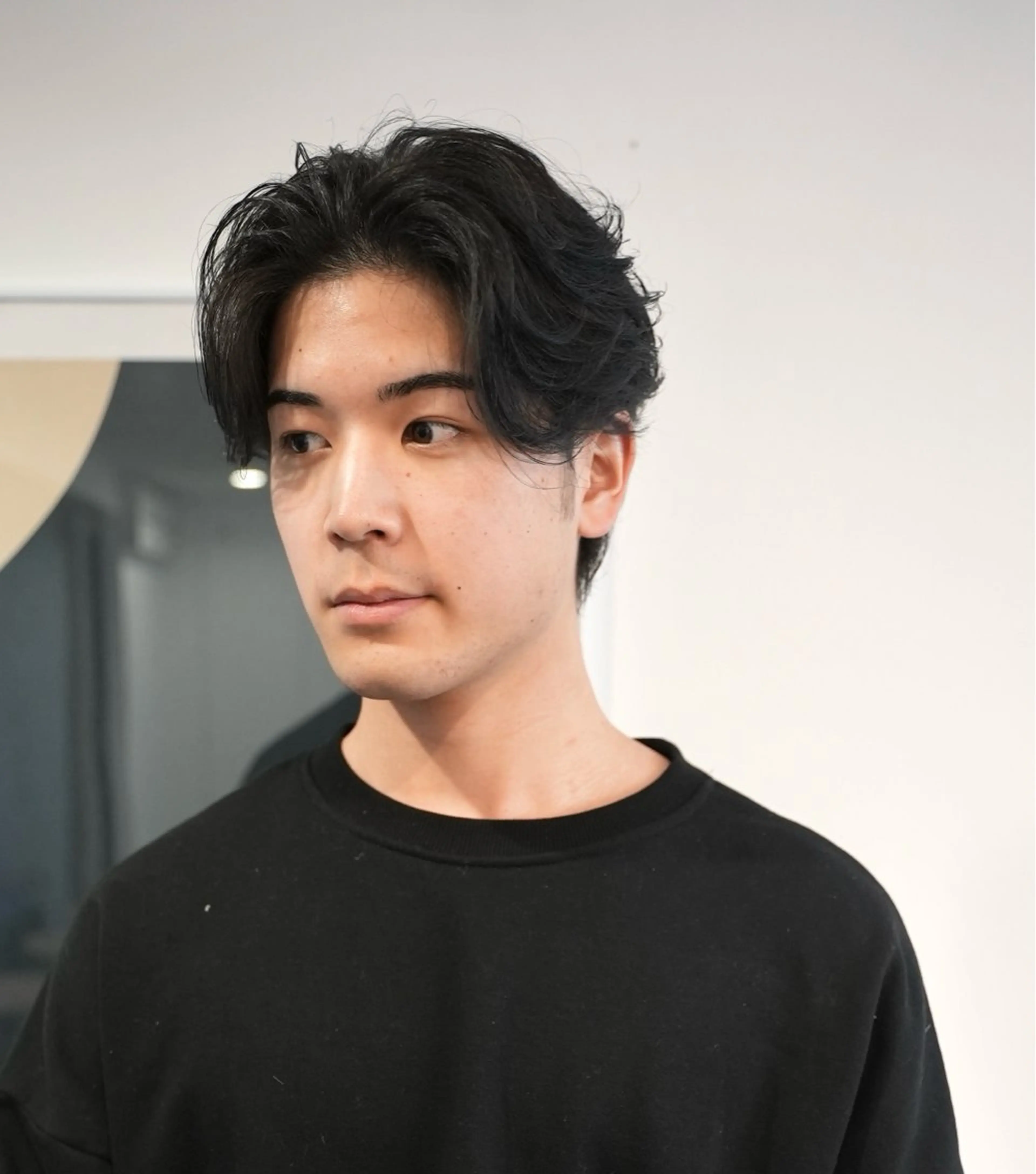 メンズ センターパート カット ARATA / tap/県庁近くのヘアスタイル