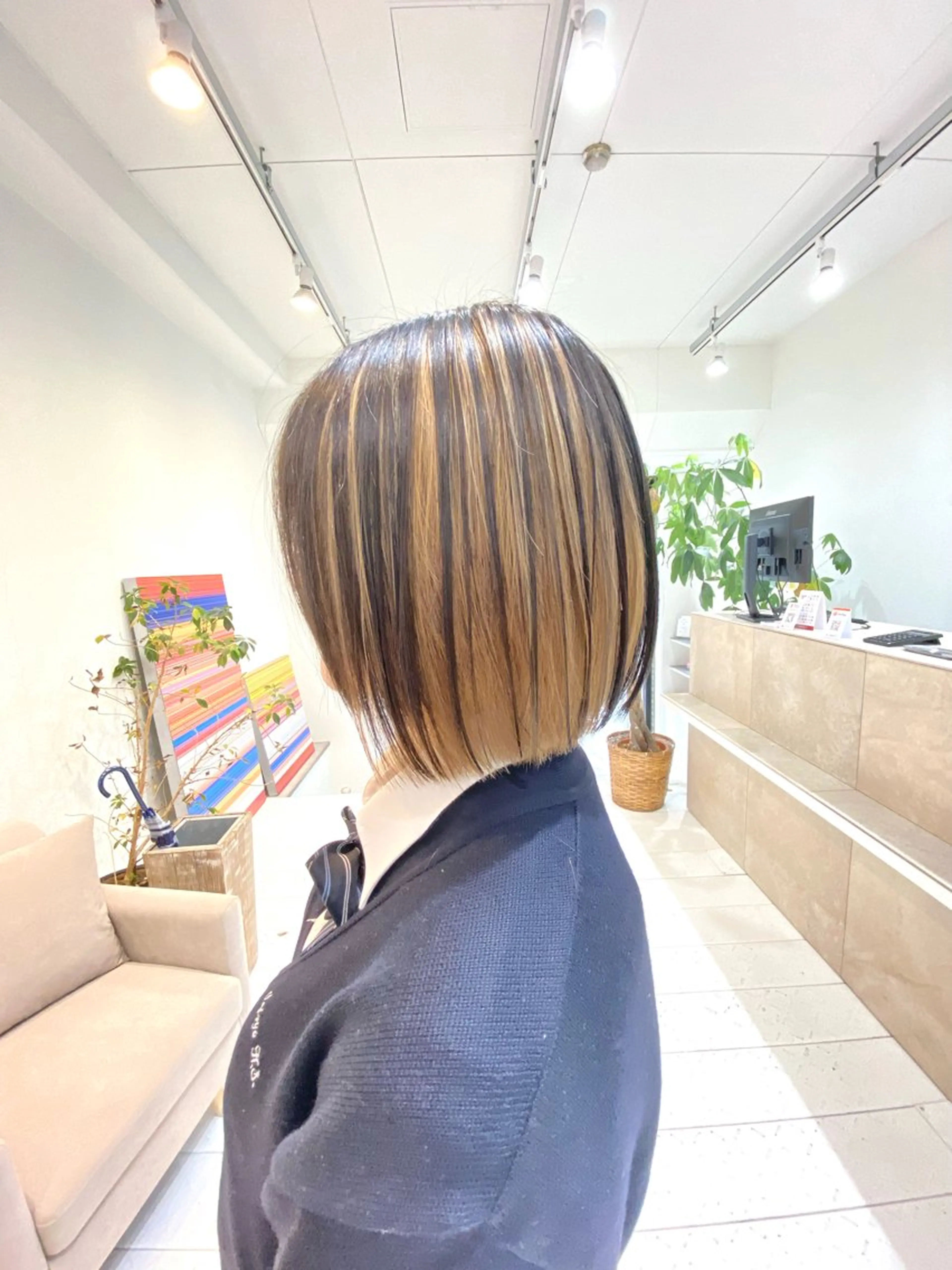 ショート カラー カット ヘアカラー トリートメント BOB🌟ハイトーン /ブリーチ/TAKUのヘアスタイル