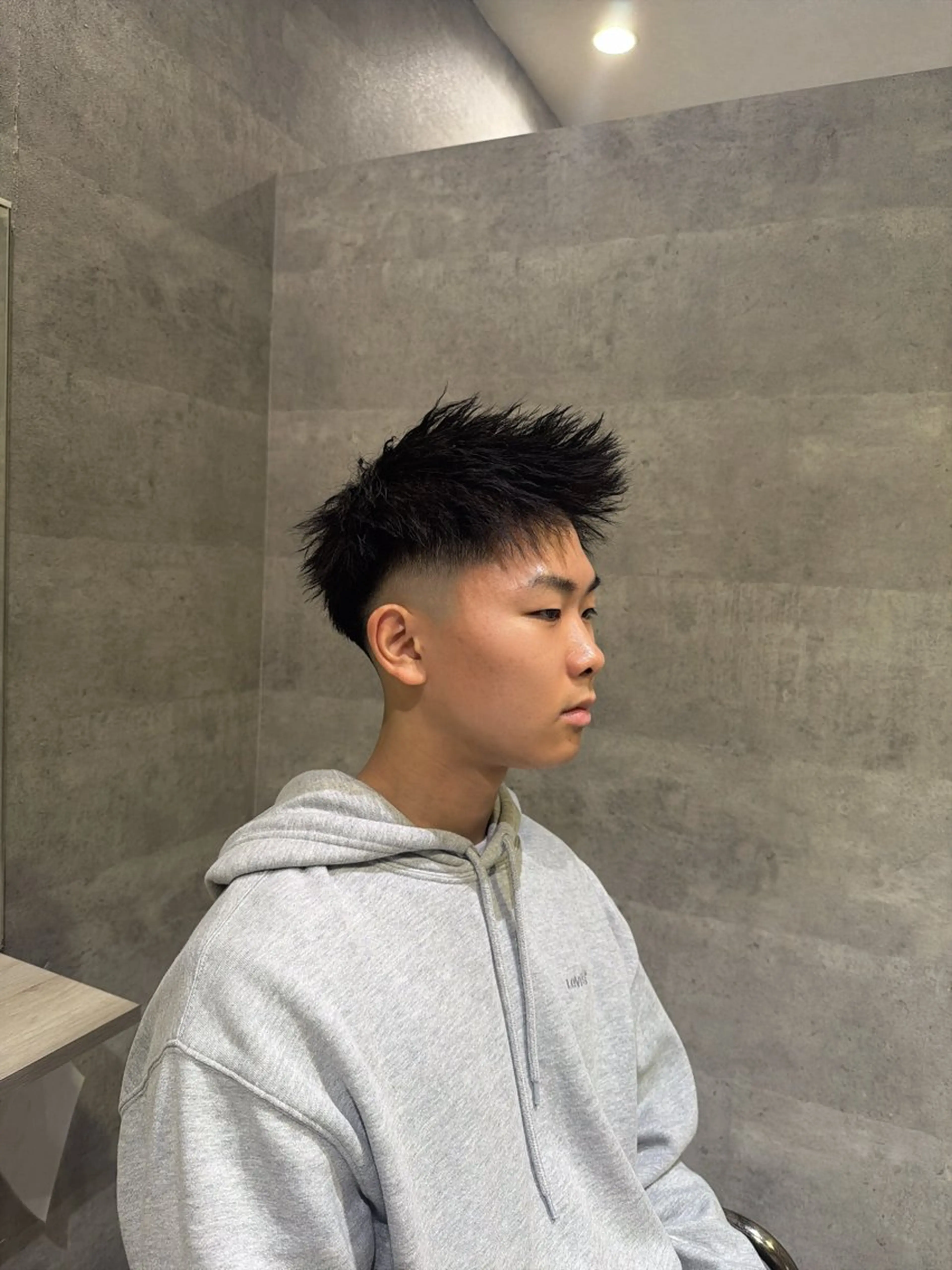 メンズ カット パーマ 浅田 志門のヘアスタイル