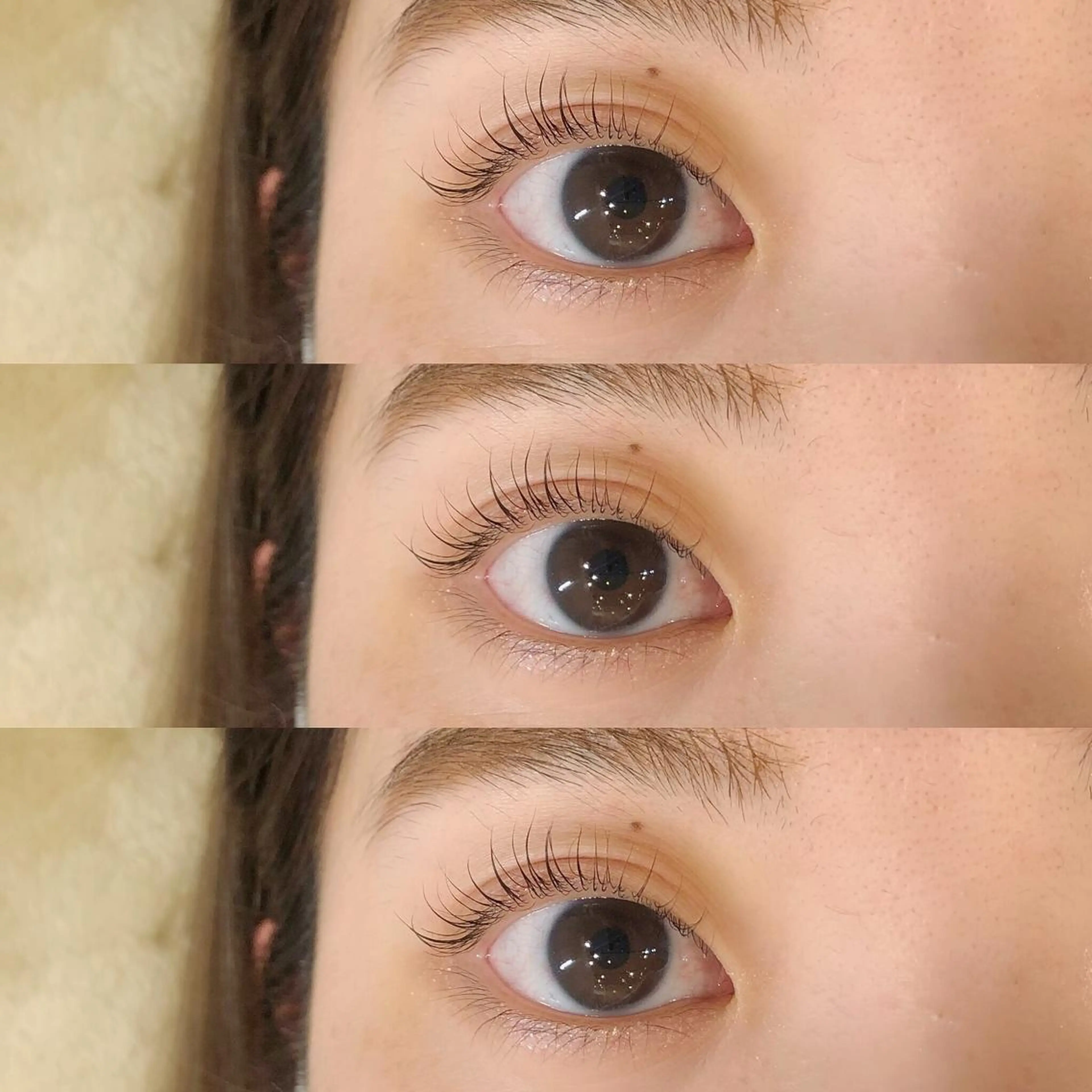 マツエク・マツパ フラットラッシュ パリジェンヌラッシュリフト まつげパーマ 下まつげエクステ 一重×まつ毛パーマ Riho/博多/ まつげパーマ/LEDのマツエク・マツパデザイン