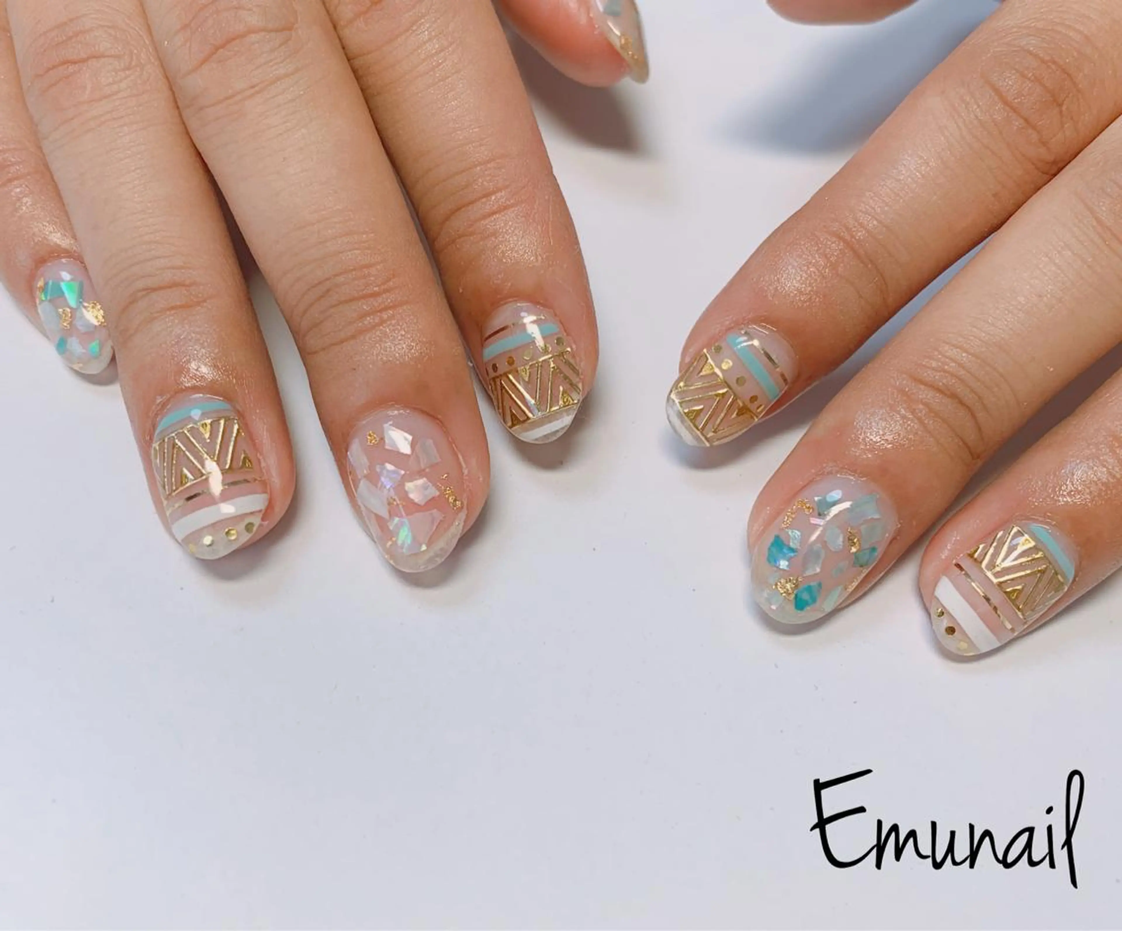 ネイル ハンドネイル Emu Nailのネイルデザイン