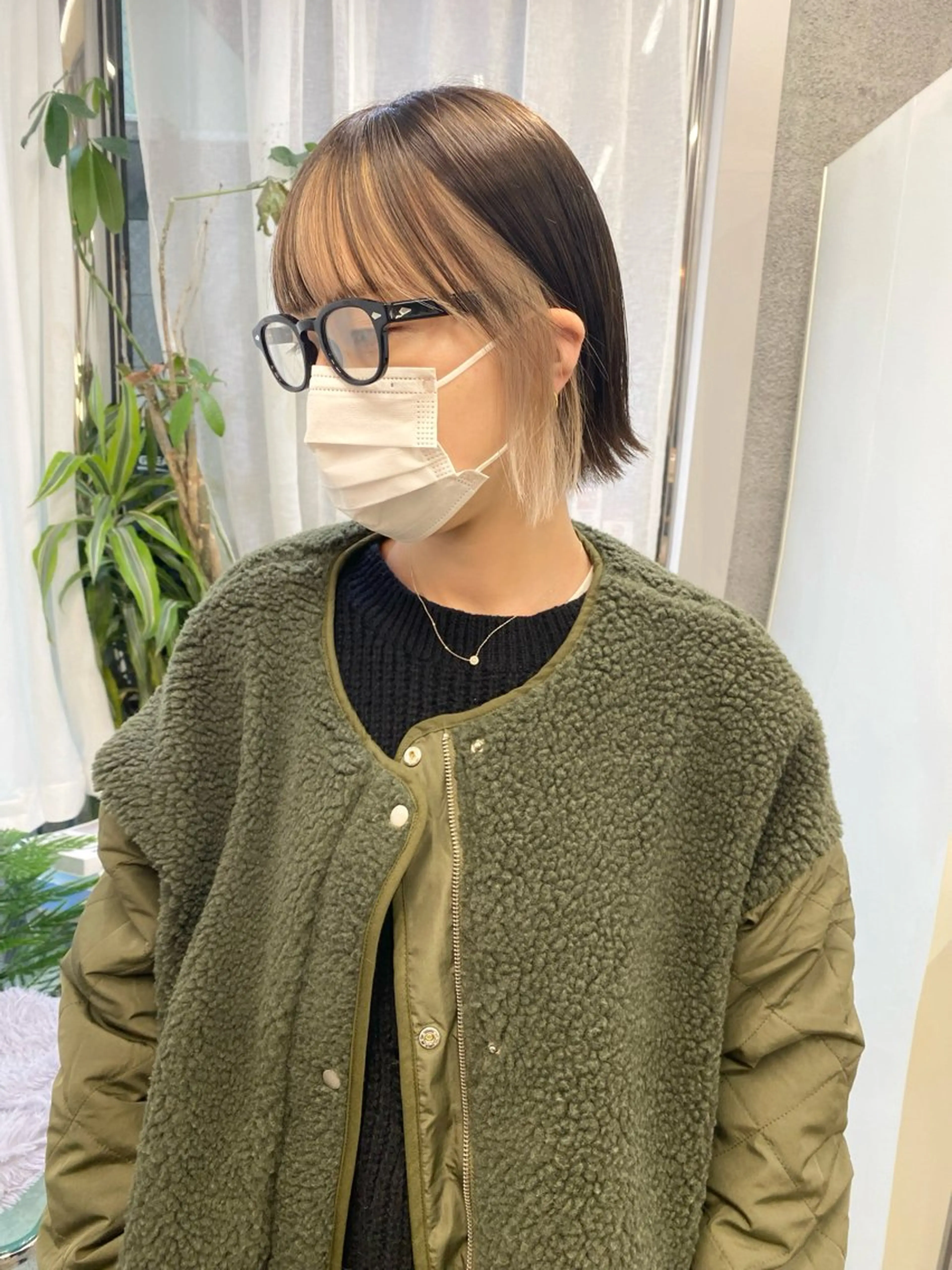 ショート カラー ブリーチ ケアブリーチ ハイトーンカラー ヘアカラー PEYP prod ICON所属・パーマ/ケアブリーチ /博多/YOSUKEのヘアスタイル