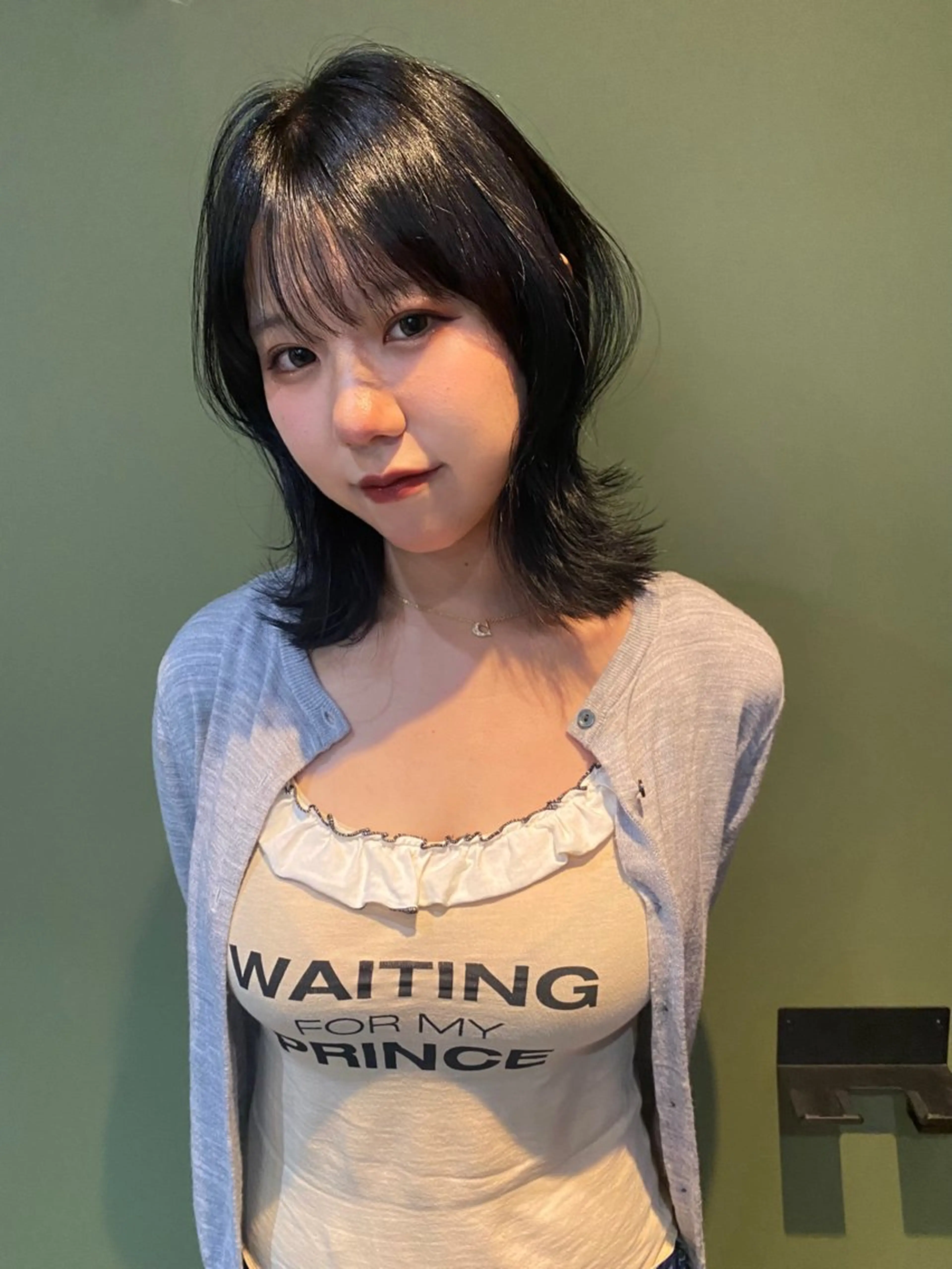 ミディアム カラー カット ヘアカラー トリートメント mai / linoah˚✧のヘアスタイル