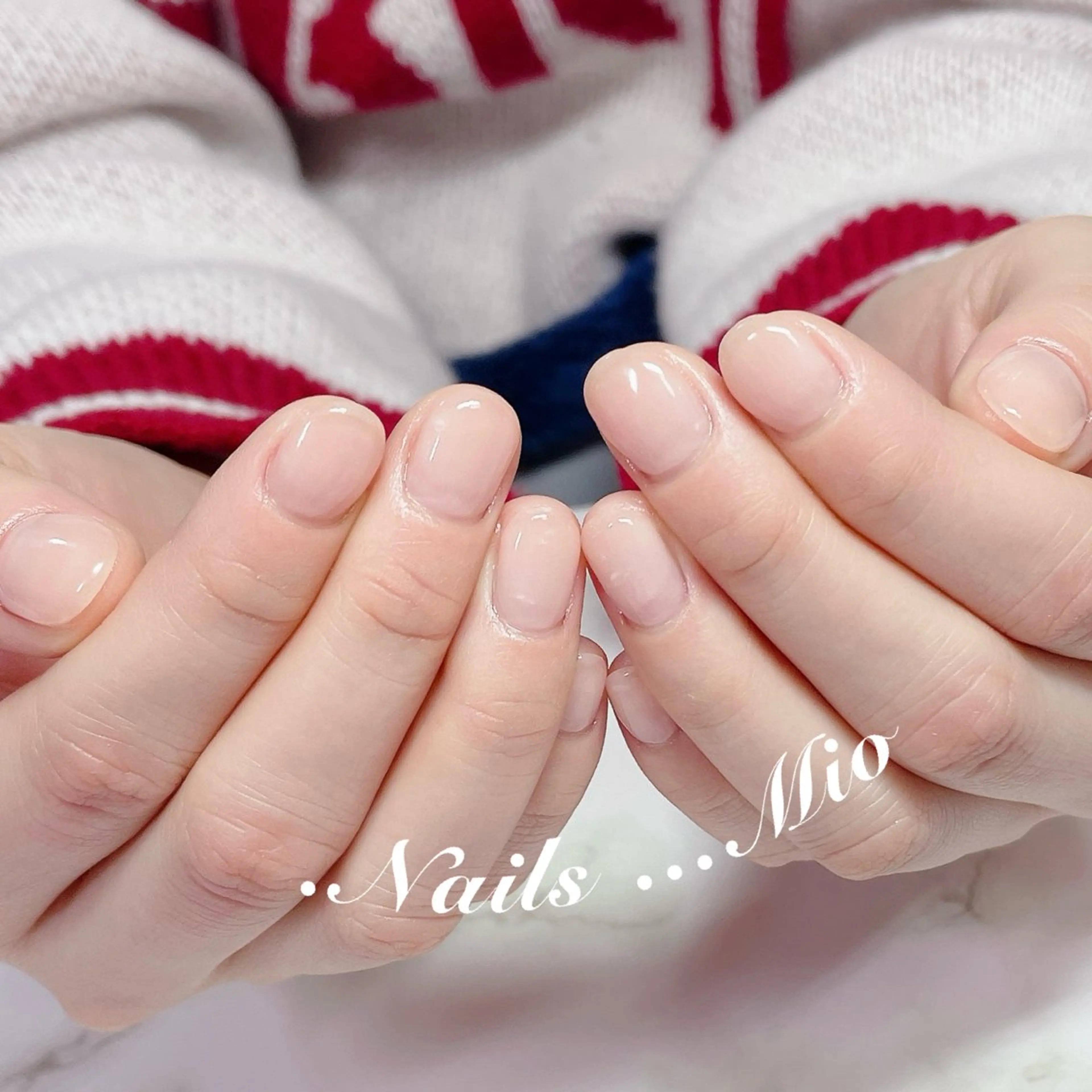 ネイル ジェルネイル ワンカラーネイル .Nails Mio 赤羽西ネイルサロンのネイルデザイン