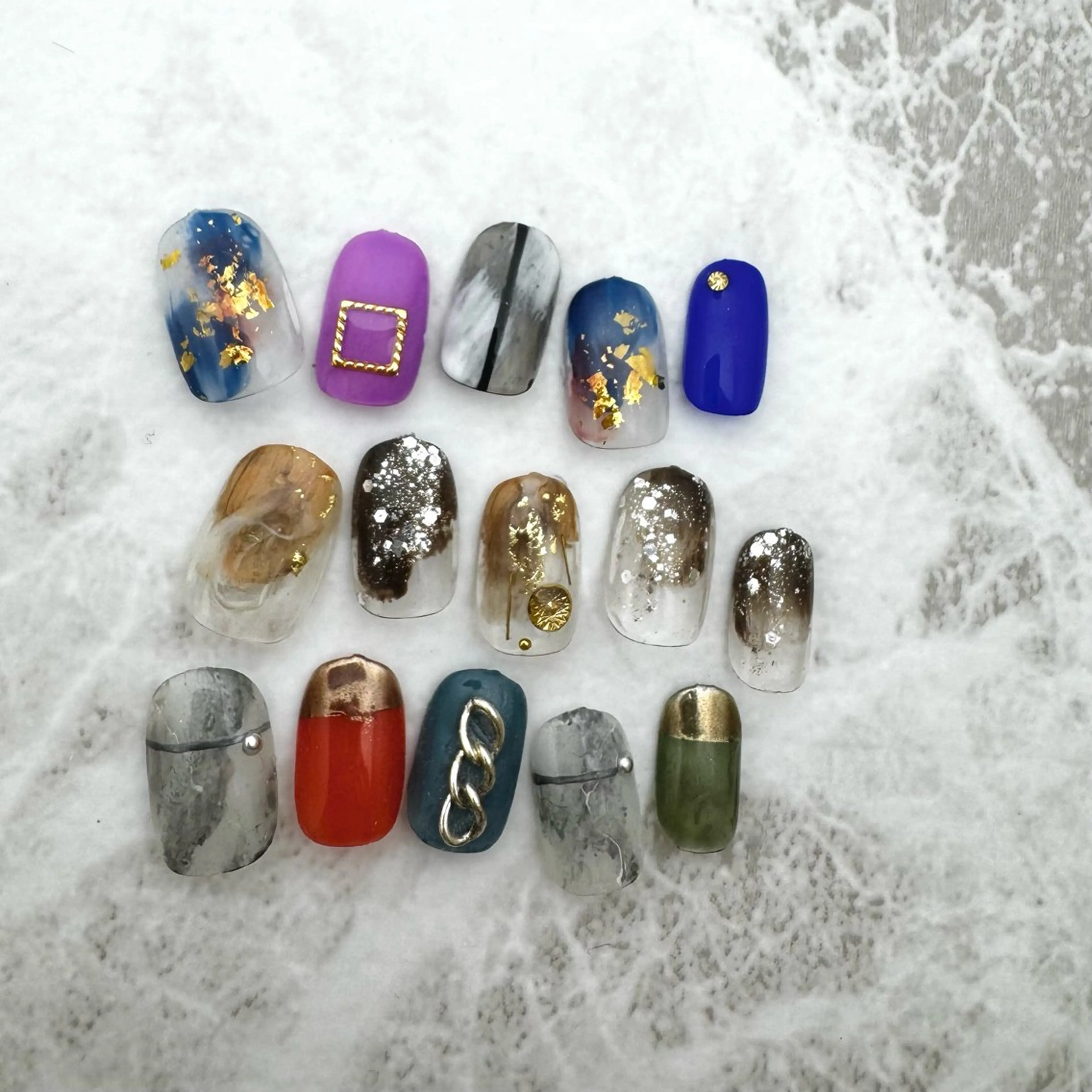 ネイル ニュアンスネイル Nail salon LUCAS,K 《ネイルサロンルーカス》千葉中央 スカルプ所属・LUCAS 千葉 AOI💅🏾💕のネイルデザイン