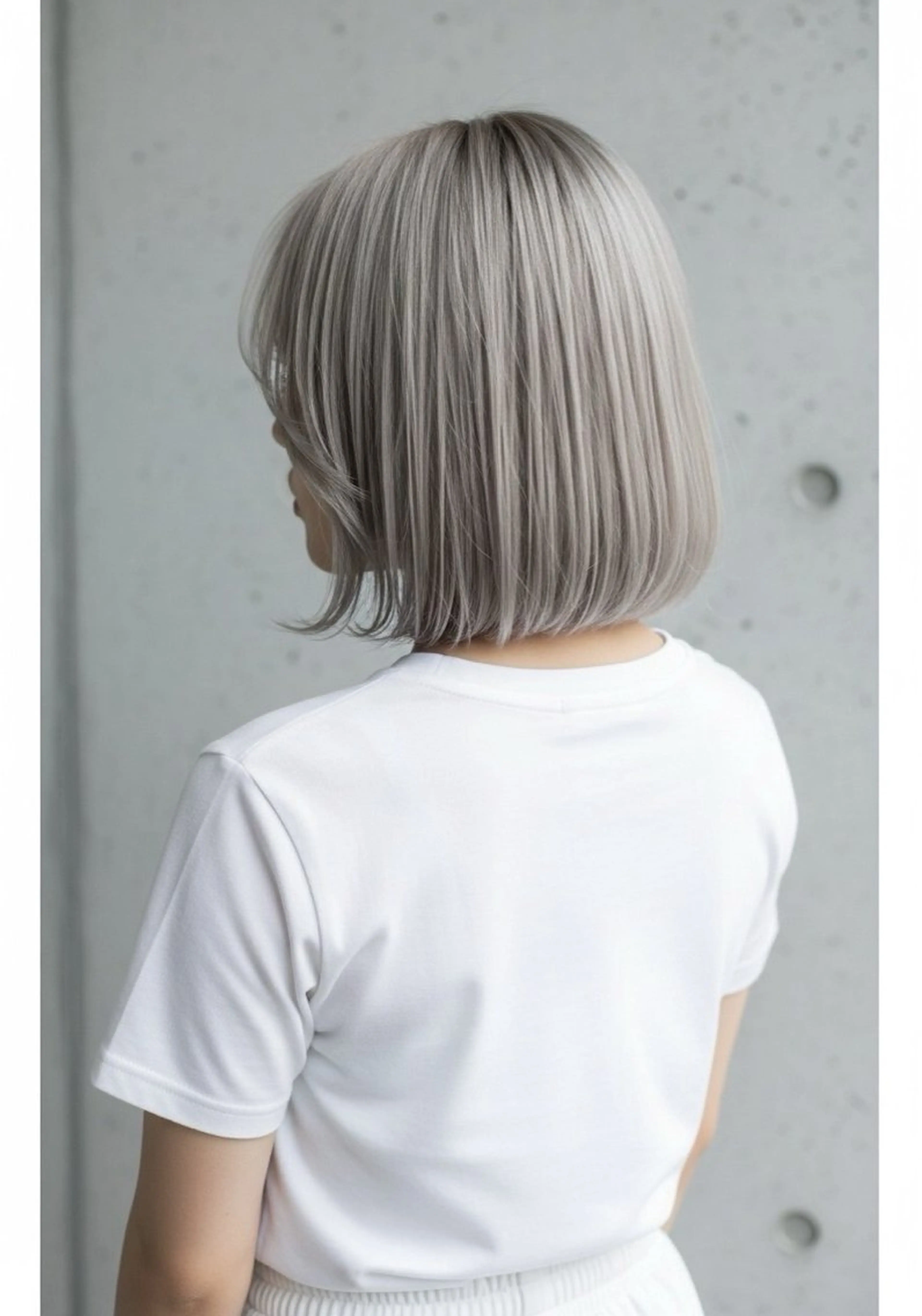 ミディアム 橋本 茉保のヘアスタイル