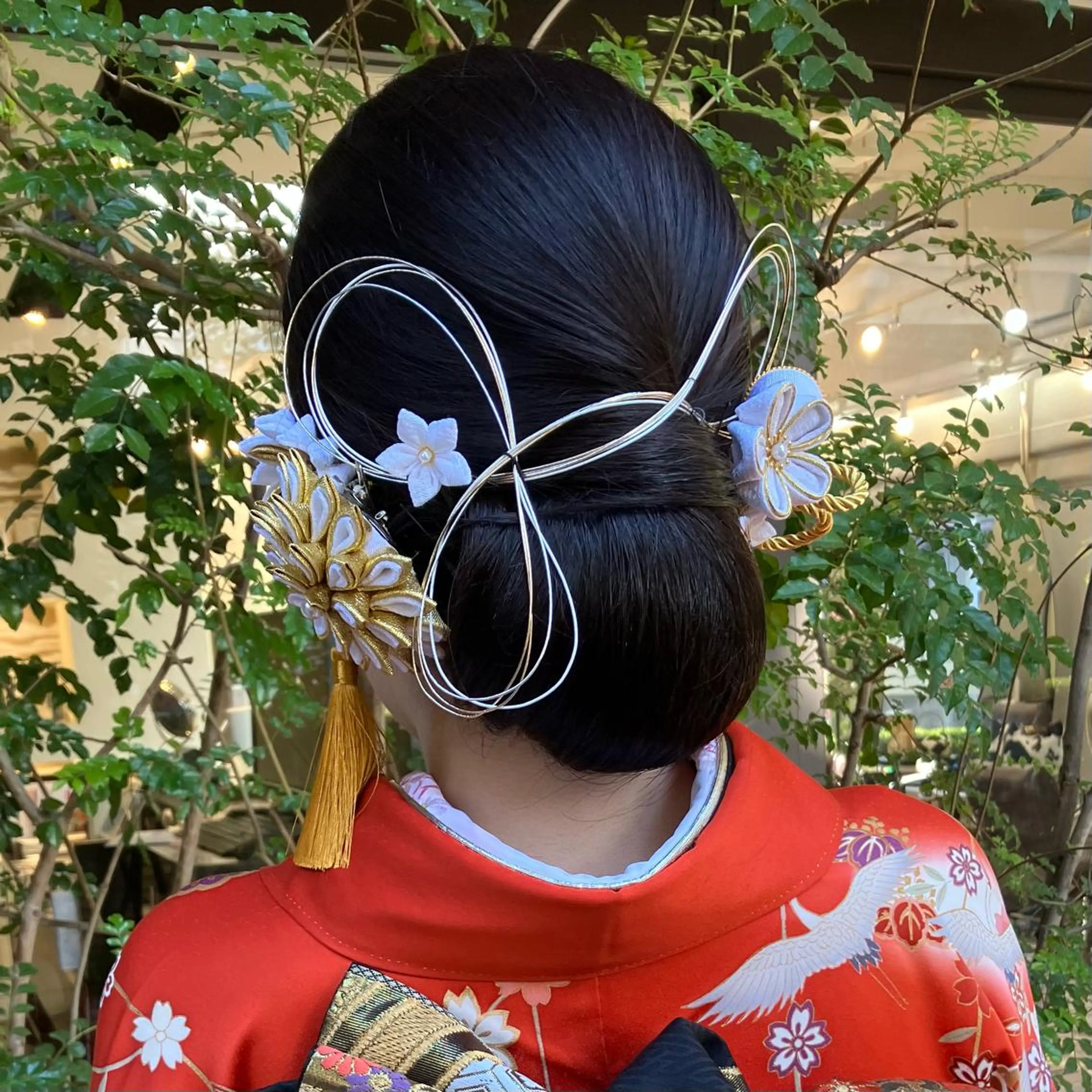 ロング ヘアアレンジ 着付け i MA　ヘアスタジオ所属・勝野 麻美のヘアスタイル