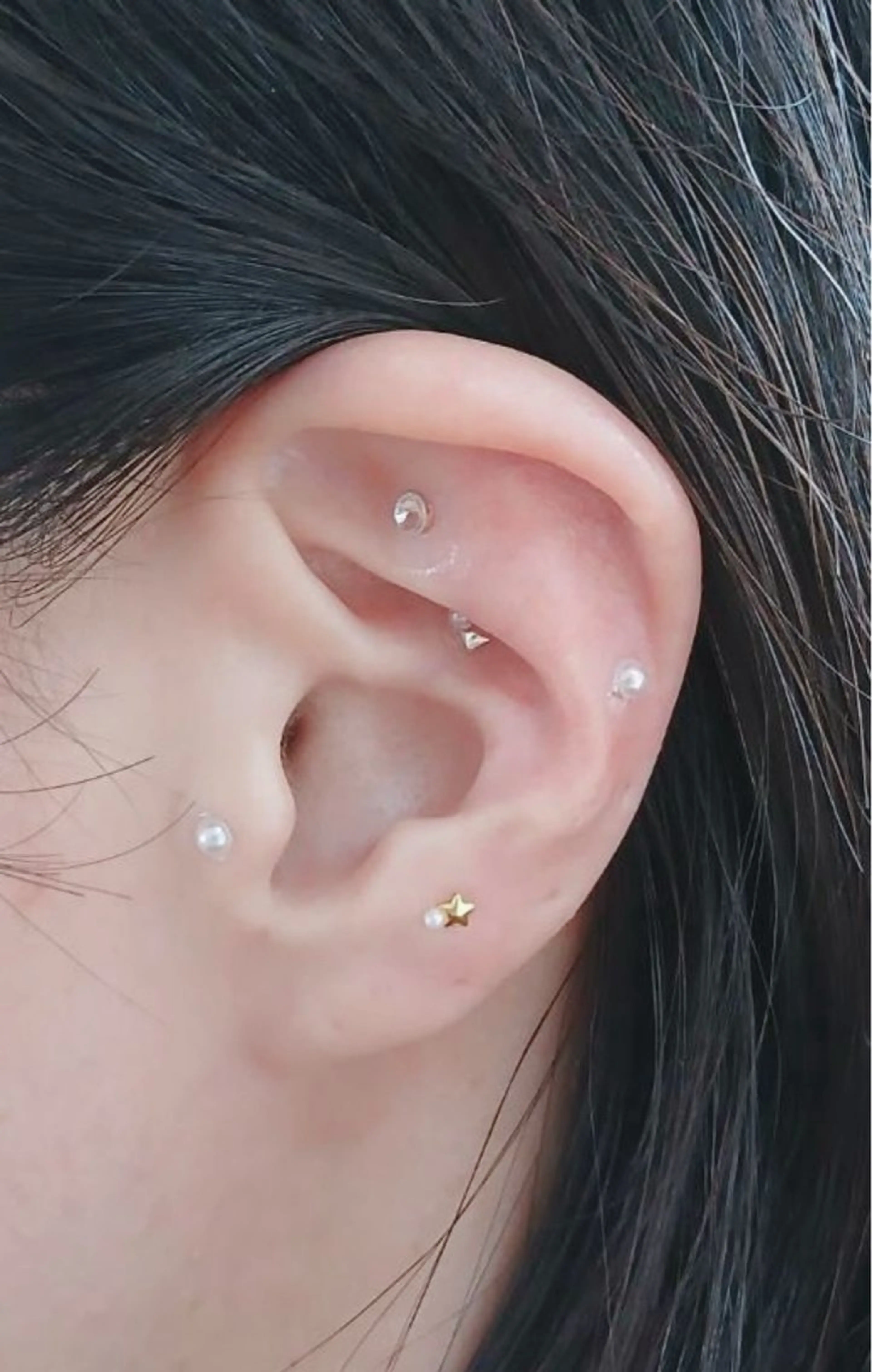 【セット割でお得】ラッシュリフト&耳ツボジュエリー(10粒)💎の写真