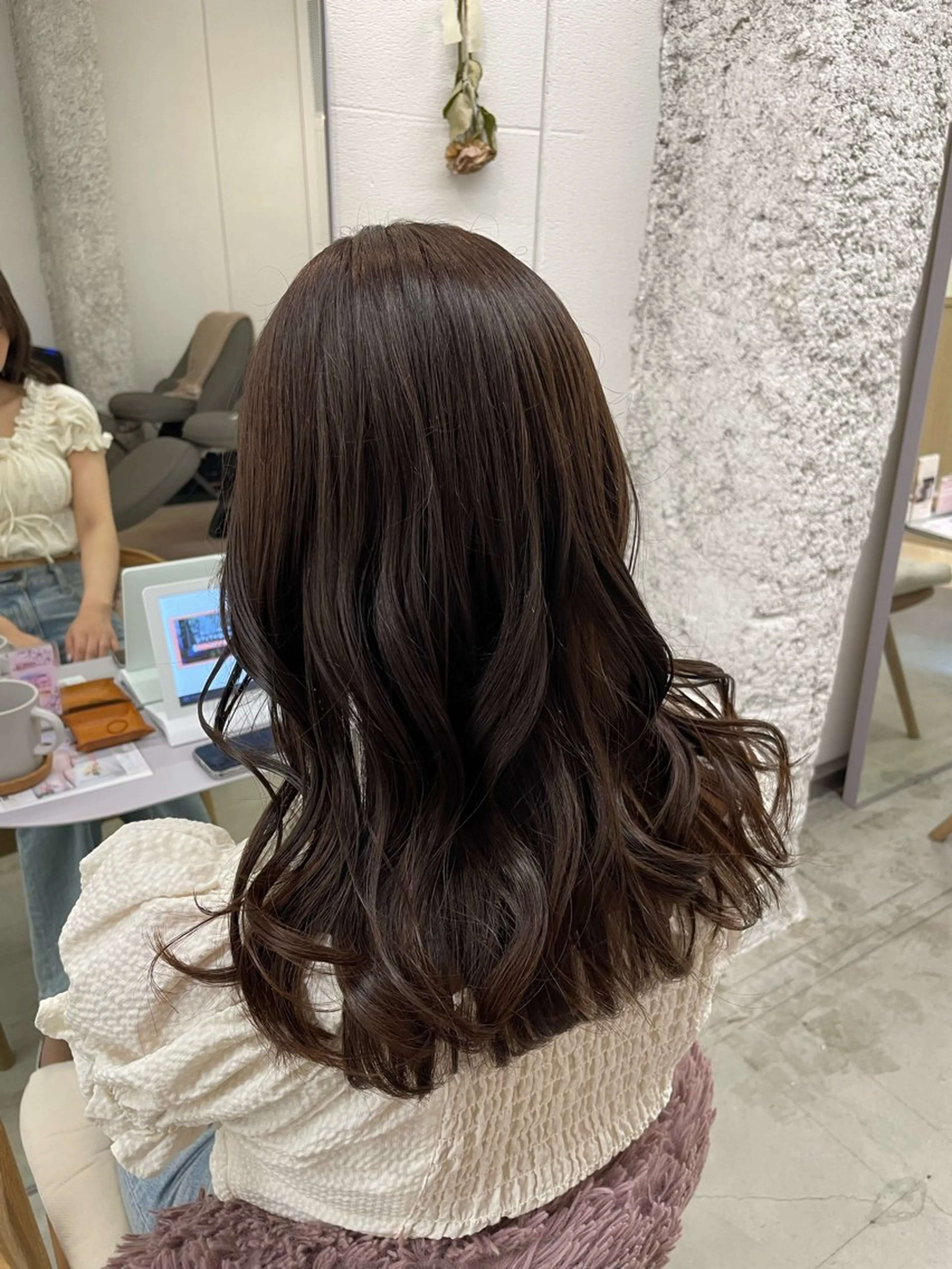 カラー 山下 悠月のヘアスタイル