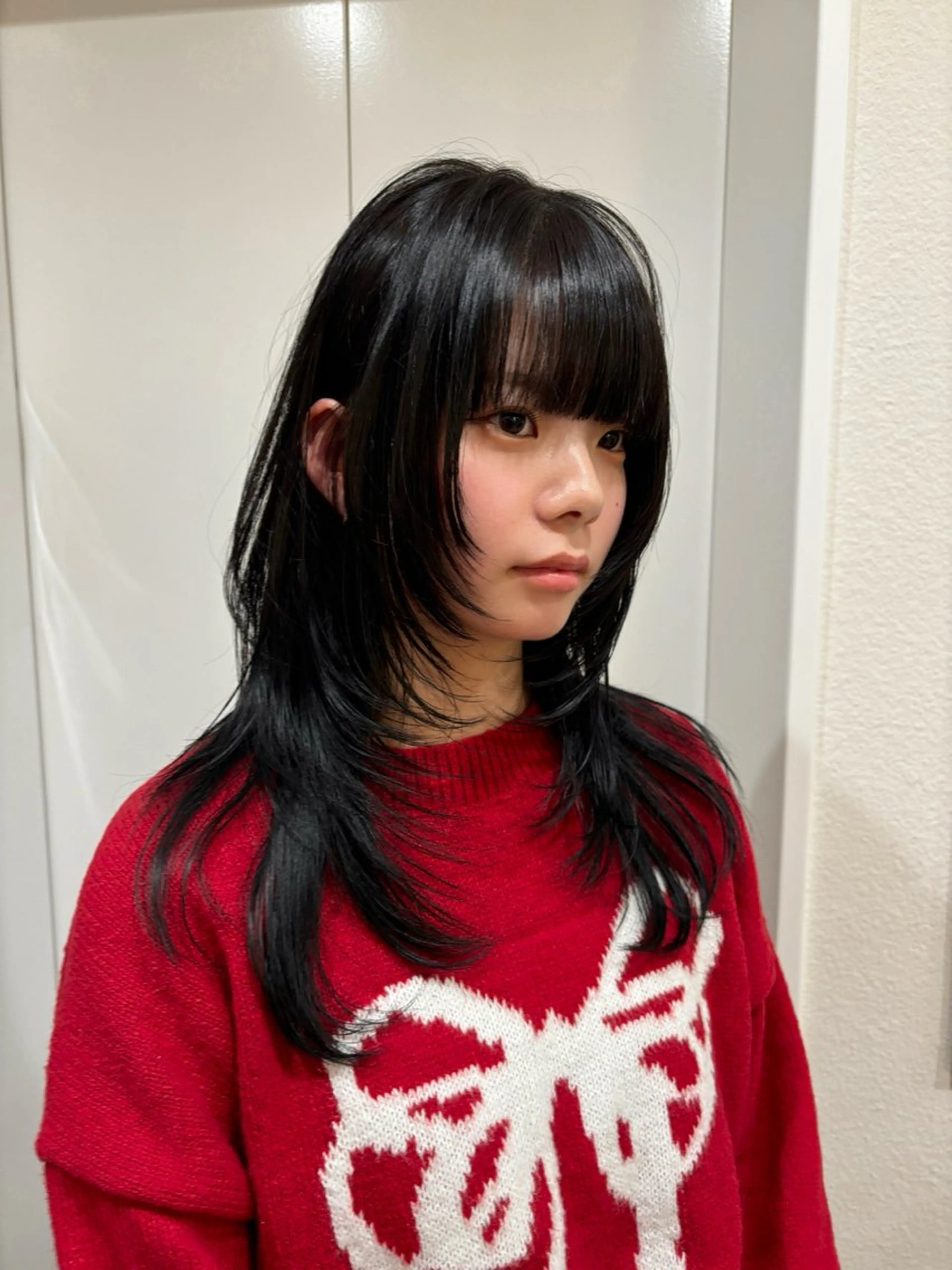 ロング カット ハイトーン/ウルフ/ レイヤー/Asukaのヘアスタイル