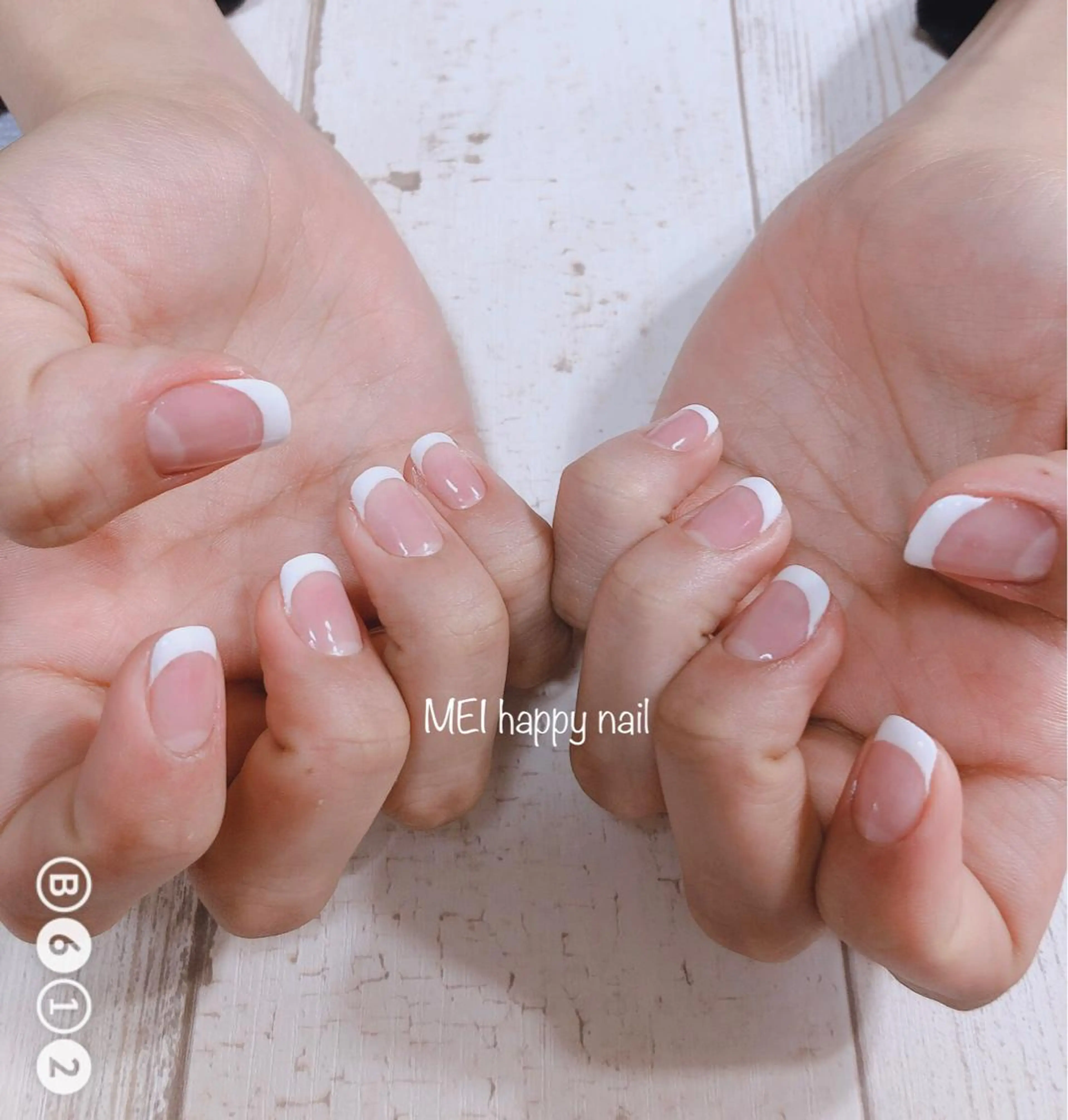 ネイル 北浦和 自爪育成ケアのネイルデザイン