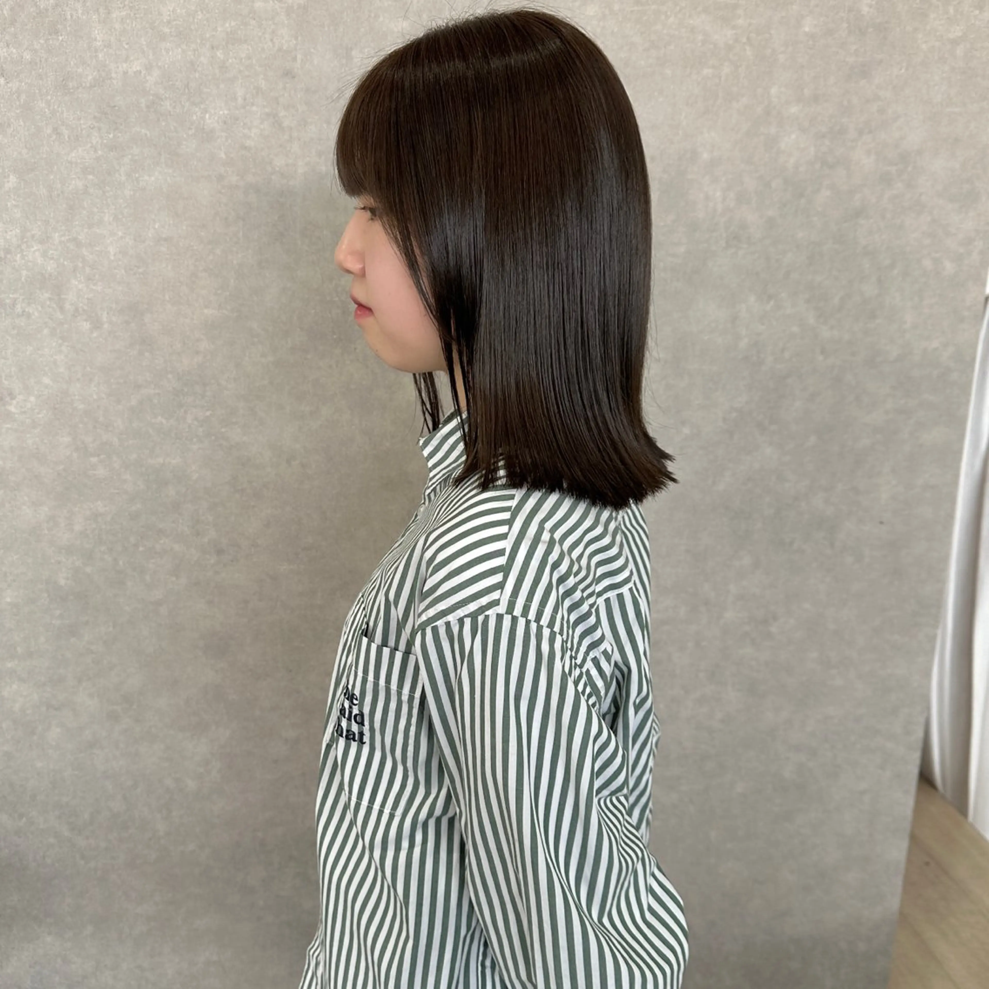 ミディアム カラー はちすか るかのヘアスタイル