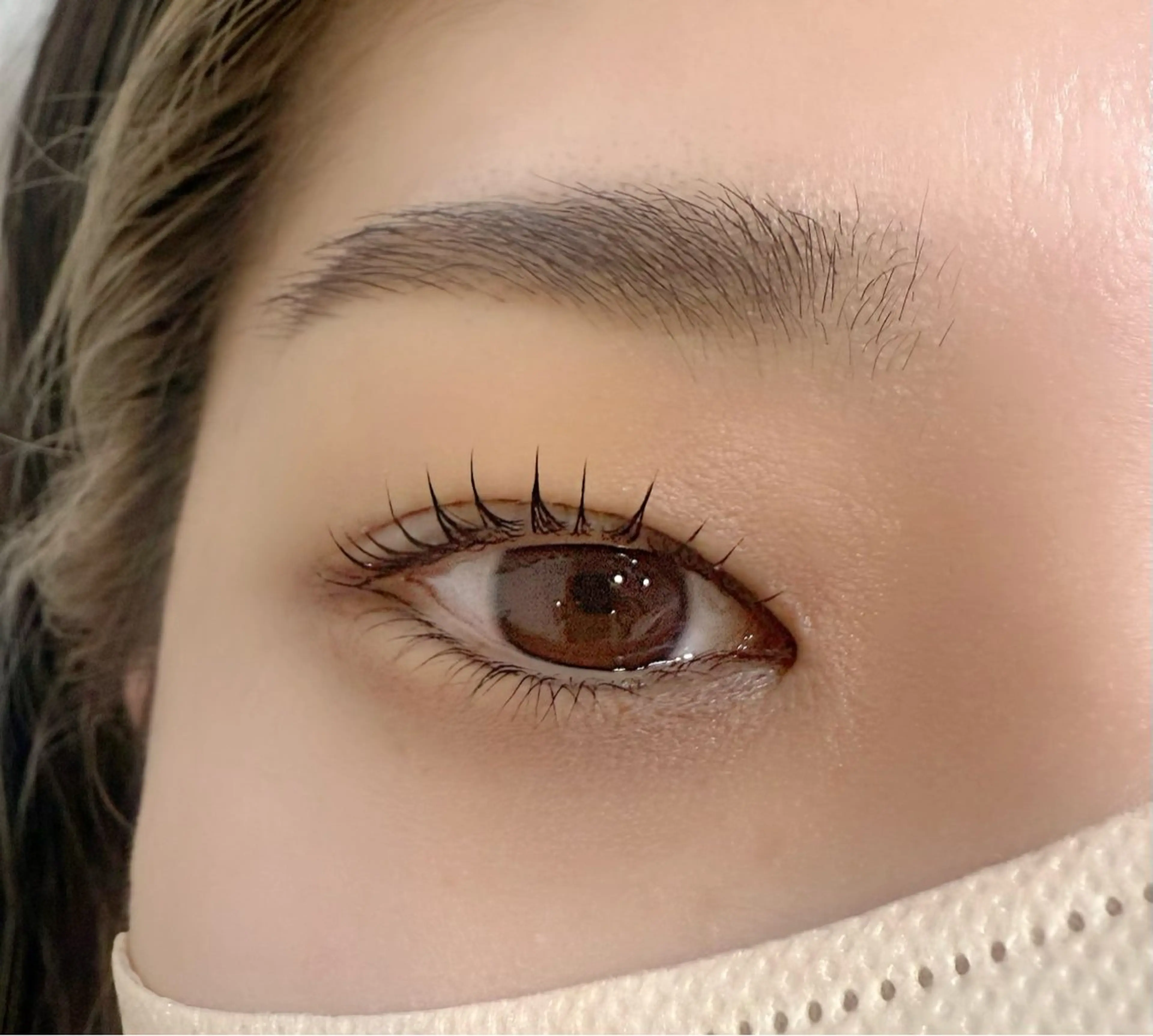 マツエク・マツパ 一重×まつ毛パーマ Lin beautysalon eyelash所属・SOEJIMA NANAのマツエク・マツパデザイン