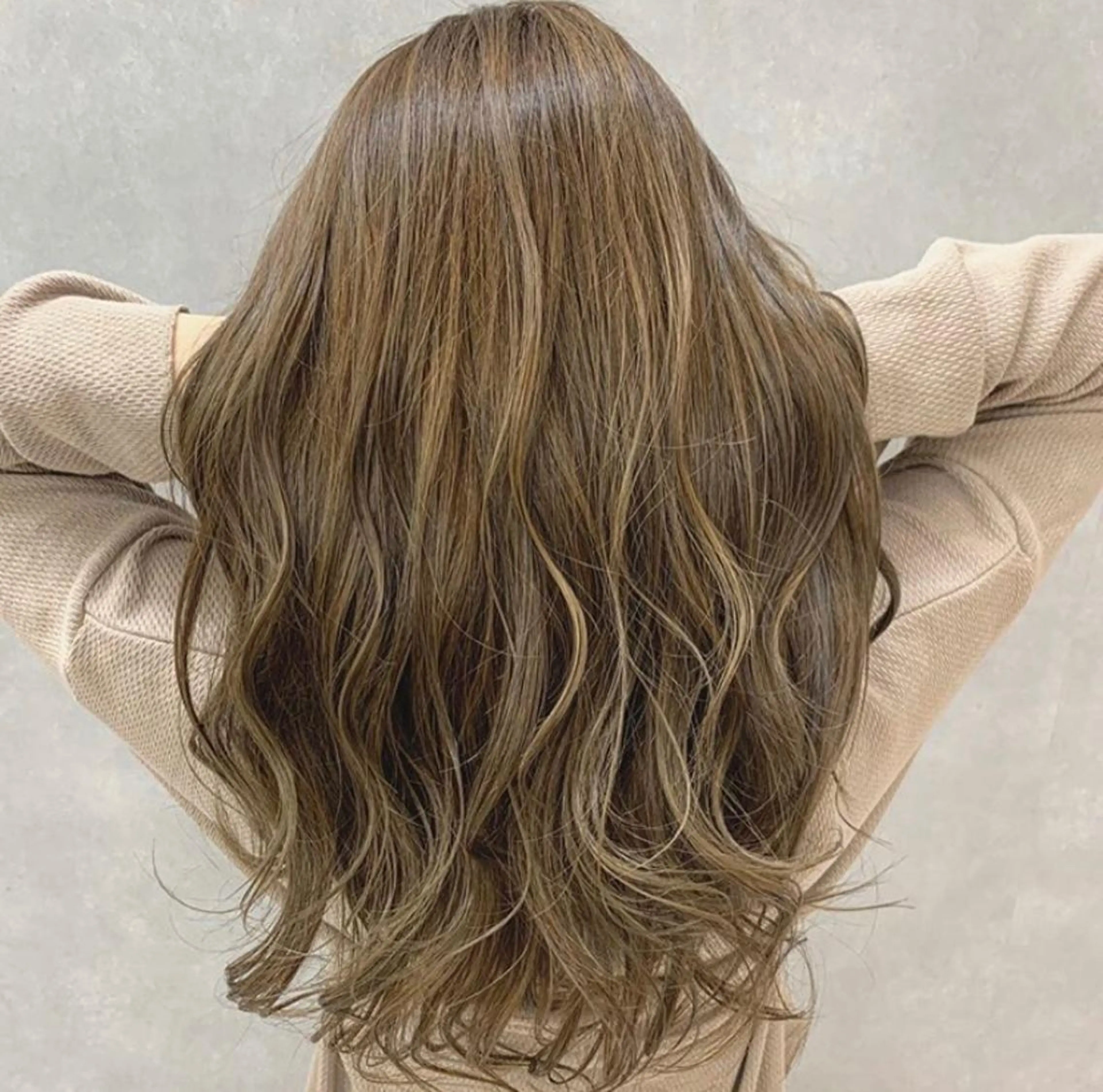 ロング カラー カット ヘアカラー トリートメント 【髪質改善　艶髪】 布川　莉穂のヘアスタイル