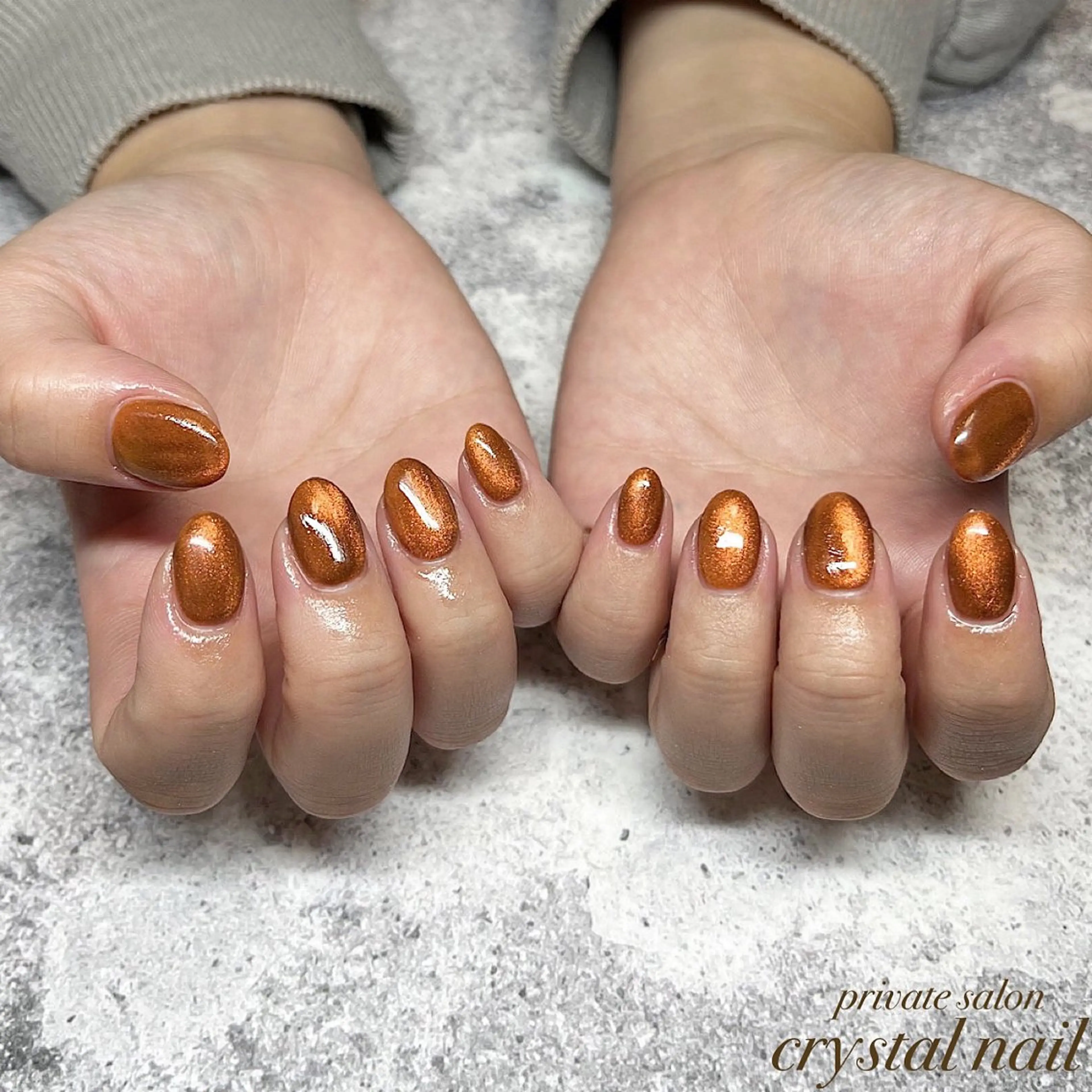 ネイル マグネットネイル Crystal Nailのネイルデザイン