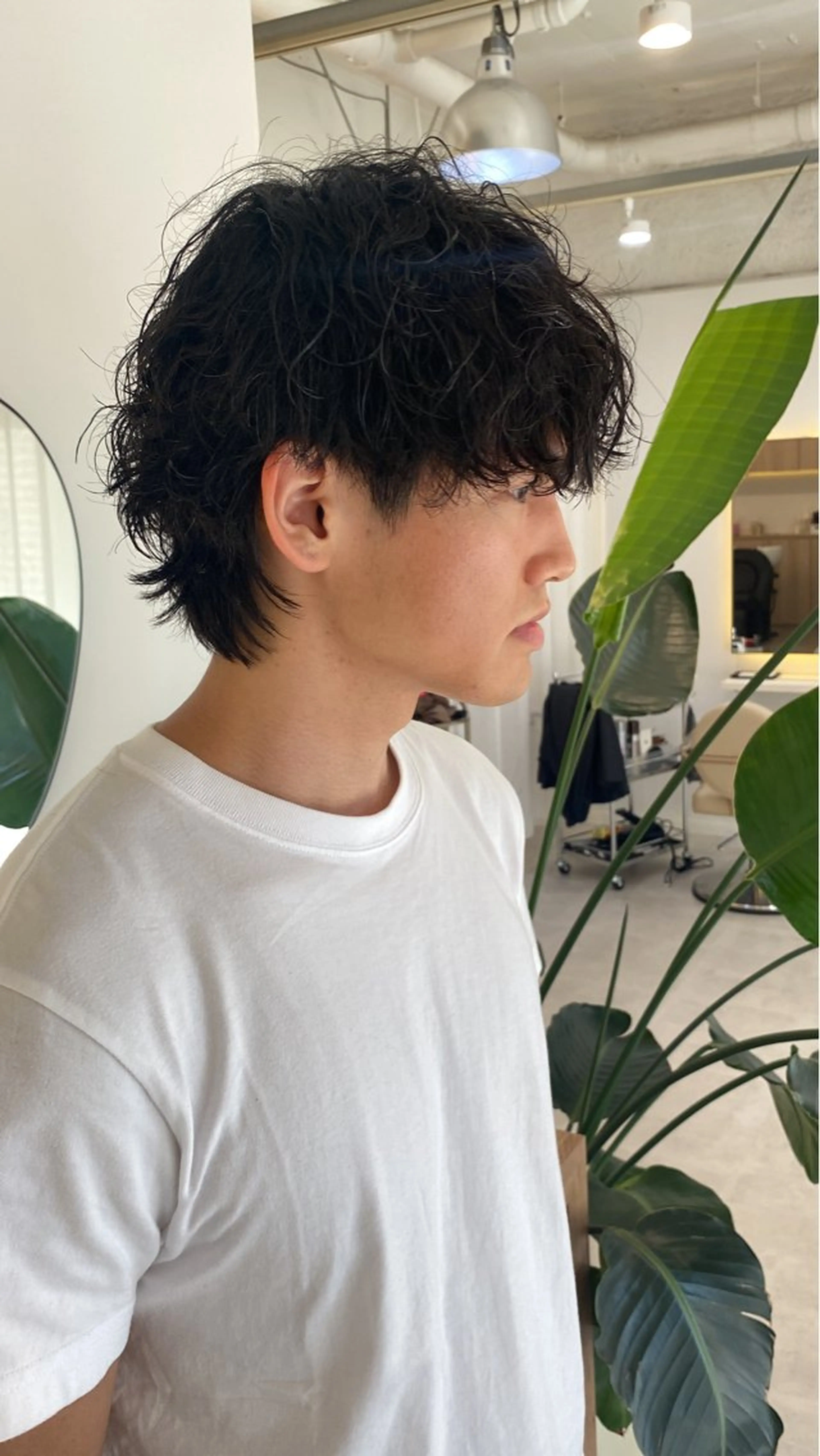 メンズ メンズパーマ カット パーマ 透明感カラー／メンズ 特化kazumaのヘアスタイル