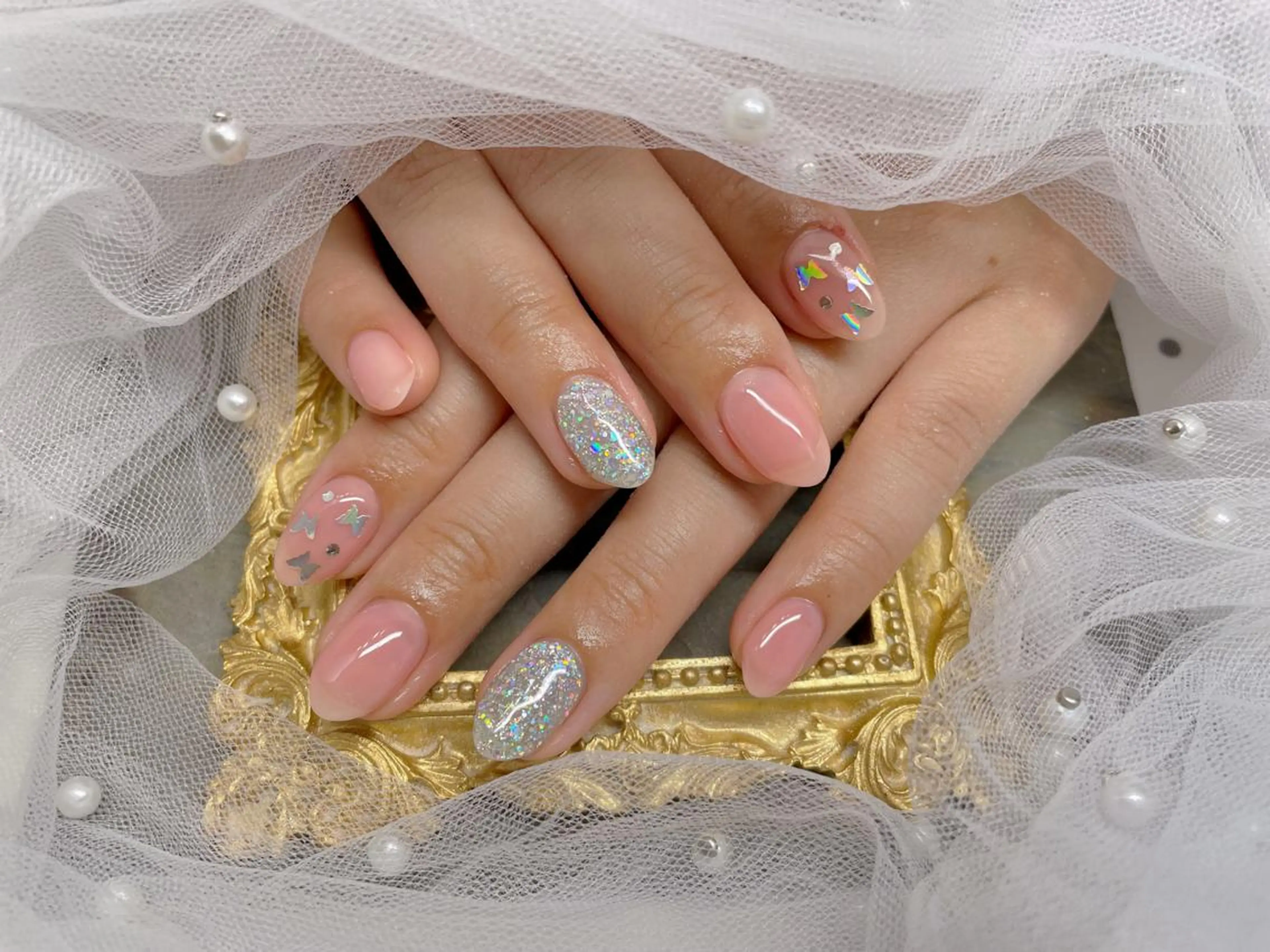 ネイル ハンドネイル マジックミラー所属・マジック ミラーのネイルデザイン