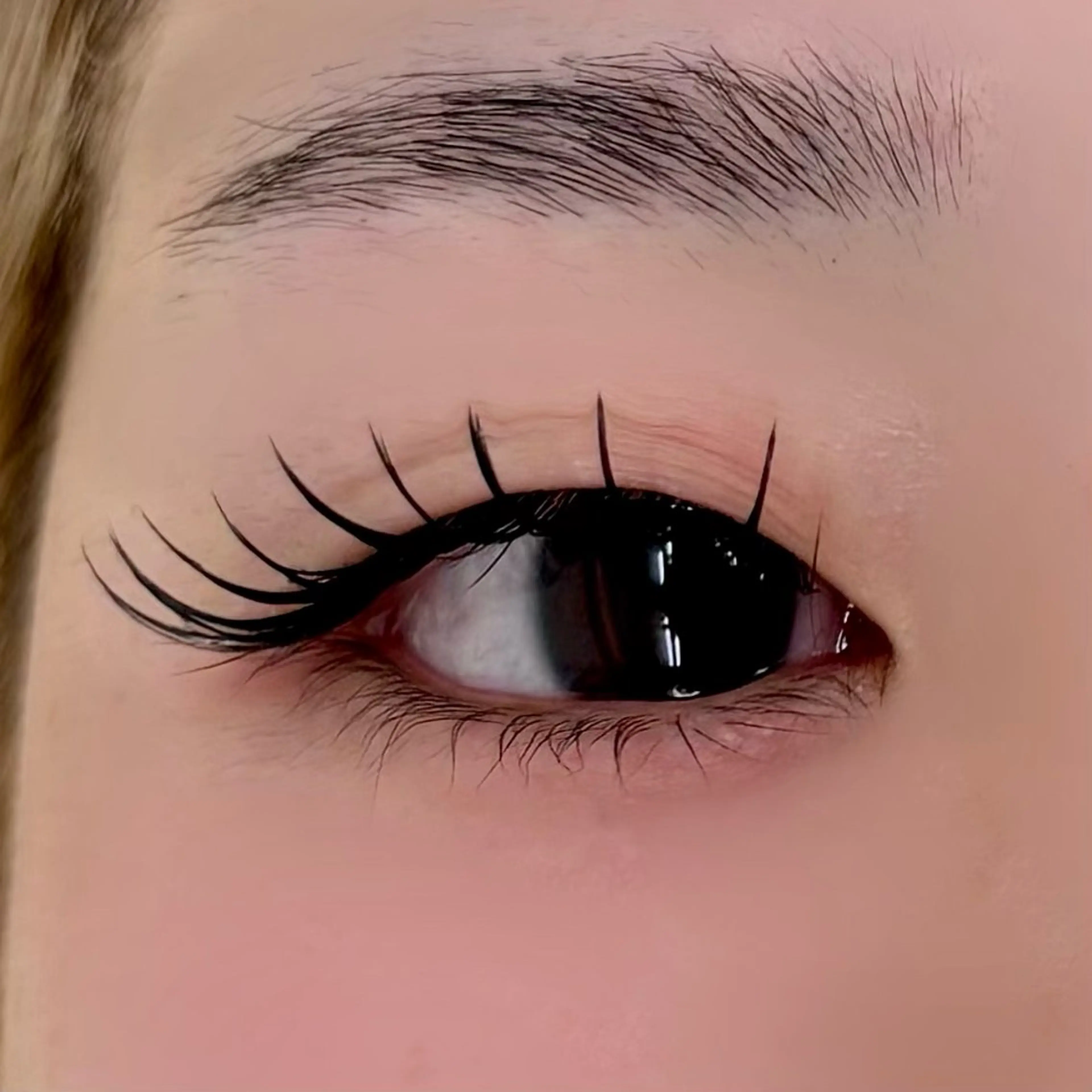 マツエク・マツパ フラットラッシュ Riina /国分寺 マツパ/アイブロウのマツエク・マツパデザイン