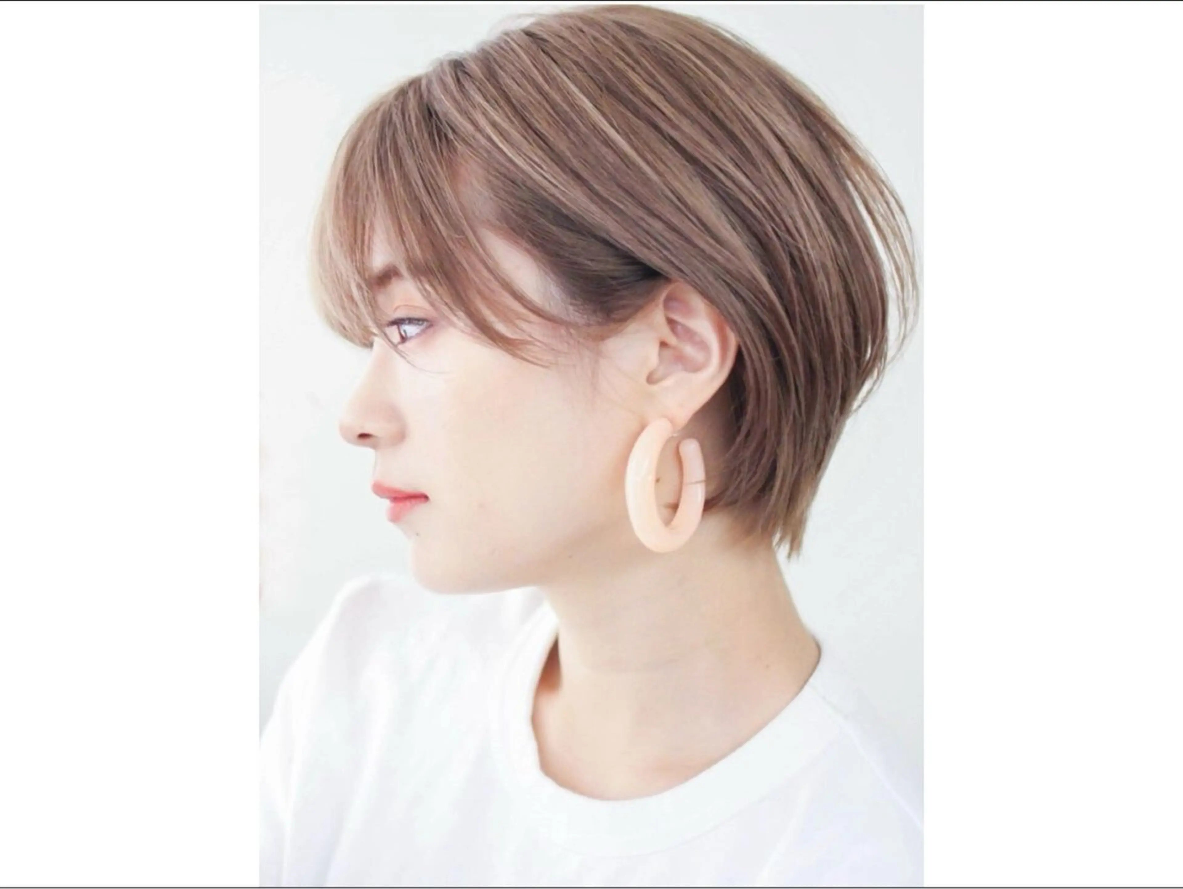ショート 酒井 緋菜のヘアスタイル