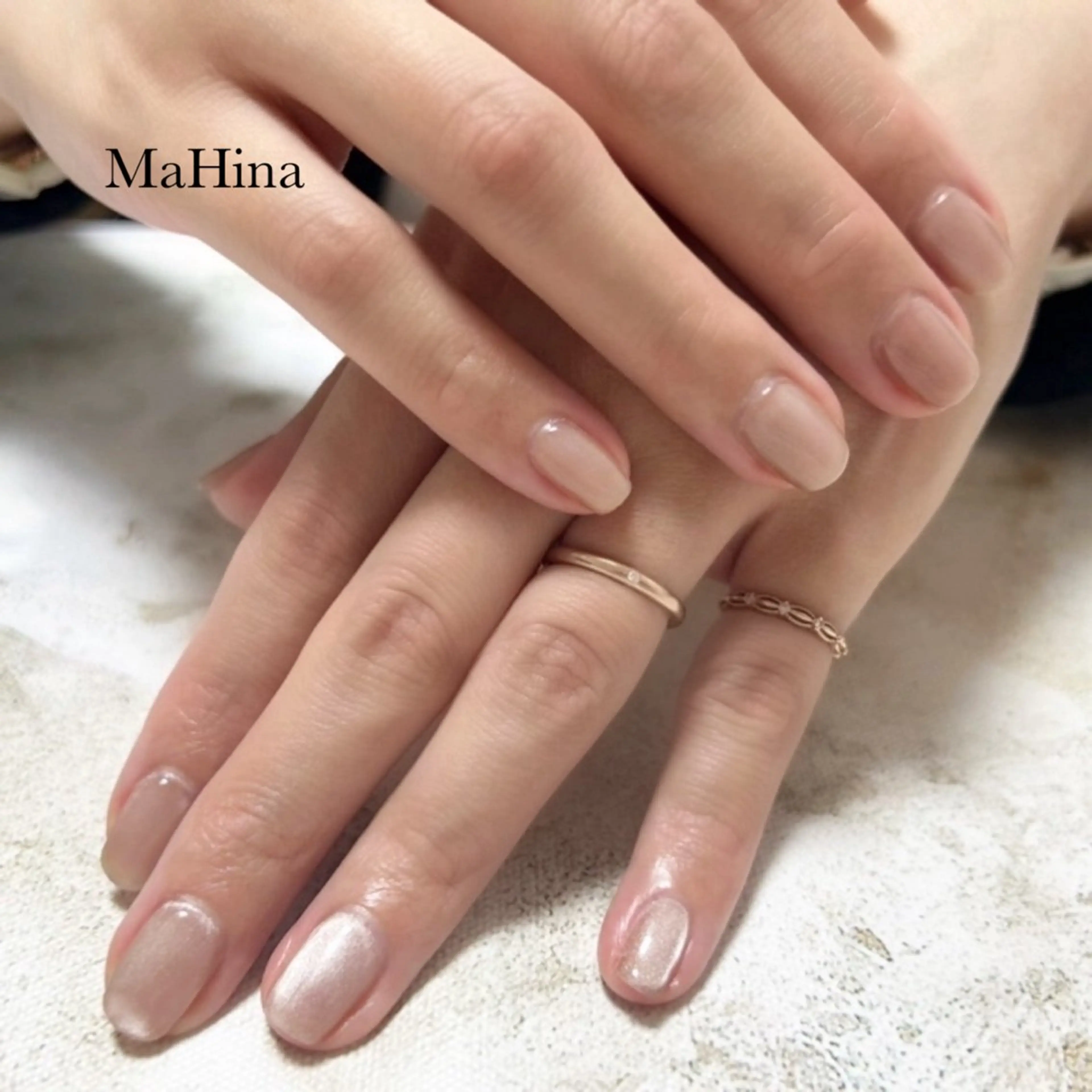 ネイル ジェルネイル マグネットネイル マグネットワンカラー ワンカラーネイル Healing Salon...MaHina(マヒナ)所属・MaHina🌙 salonのネイルデザイン