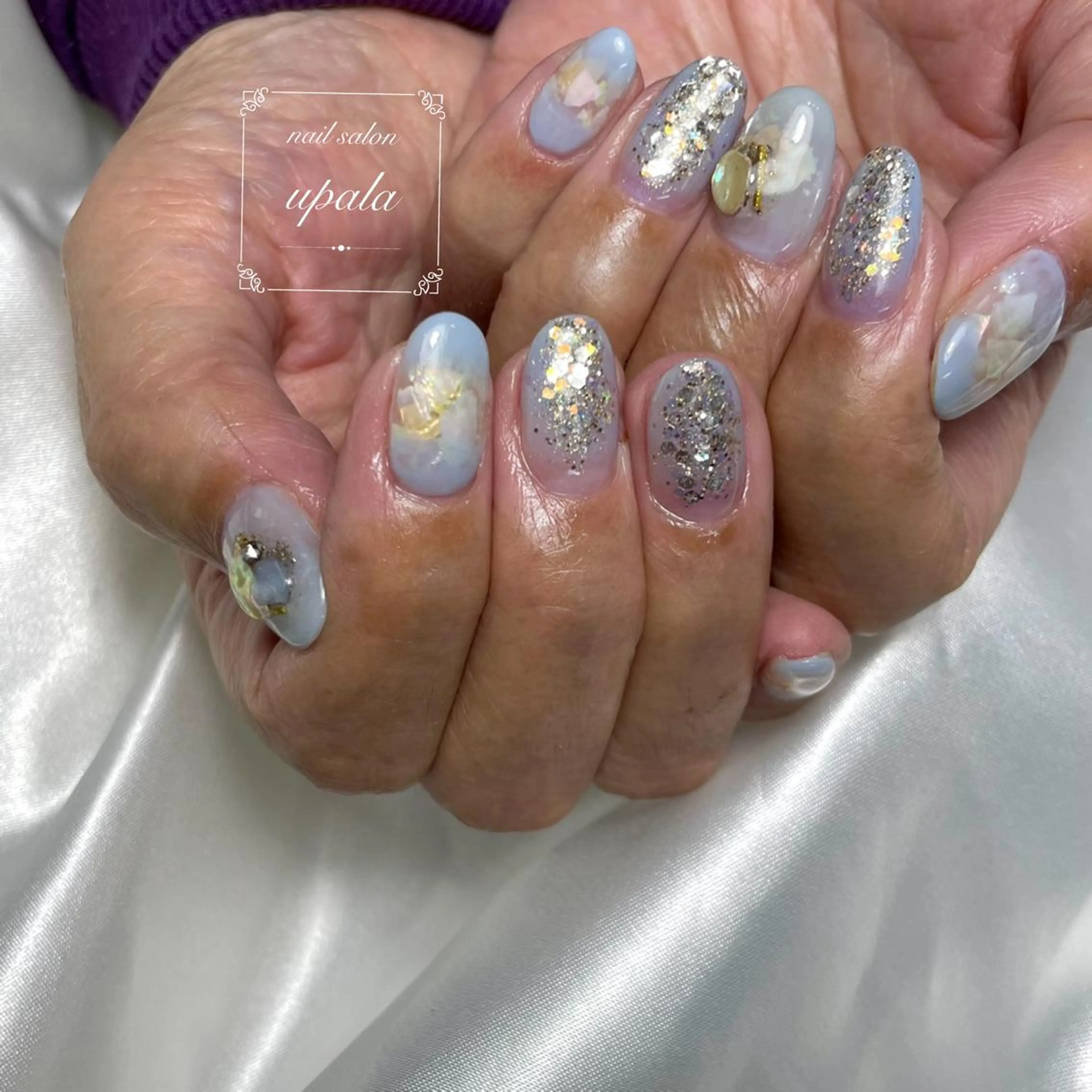 ネイル ニュアンスネイル 春ネイル ハンドネイル upala Mayukoのネイルデザイン