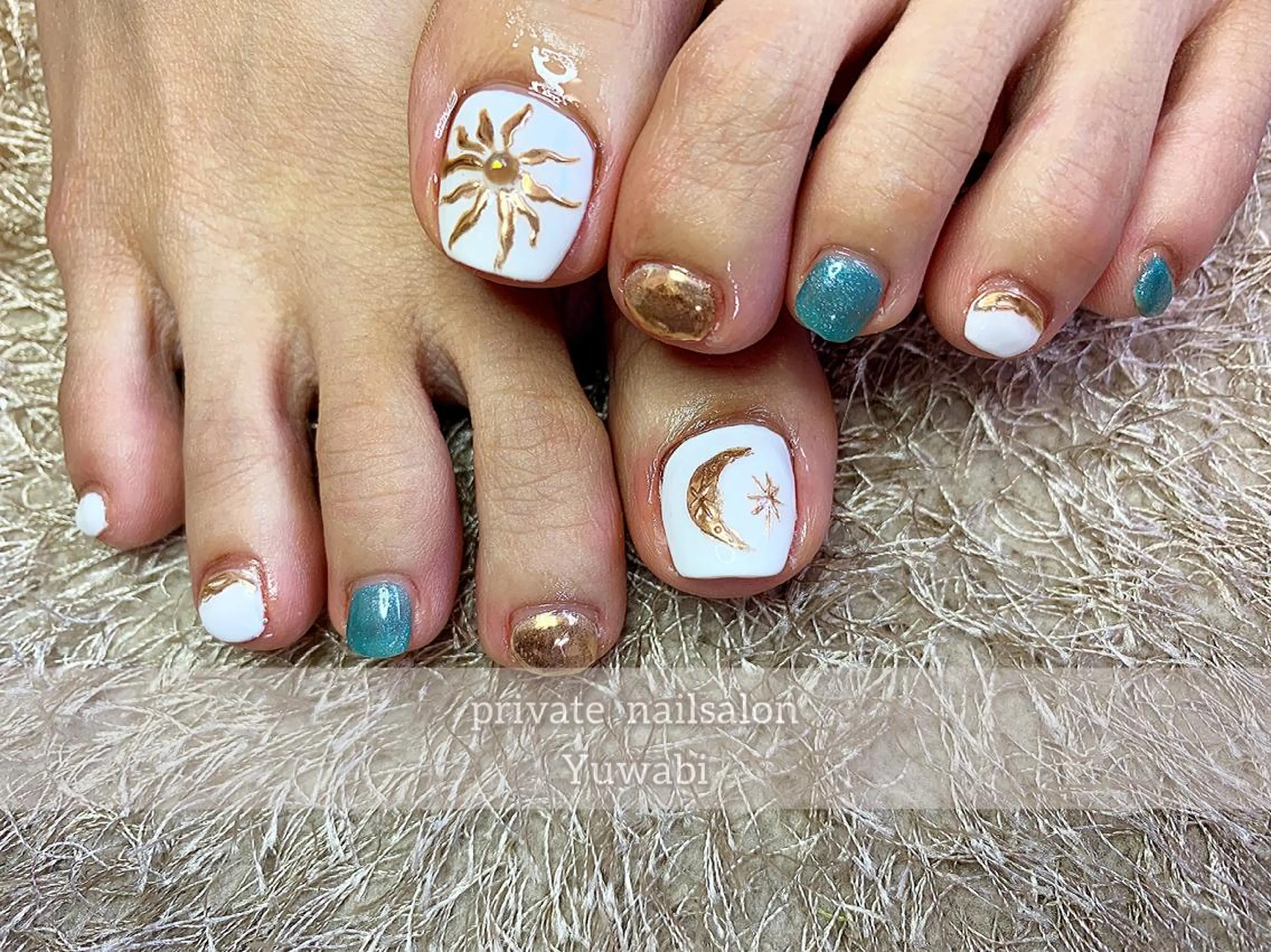 ネイル フットネイル Yuwabi Nail所属・Mimore ミモア 水戸のネイルデザイン