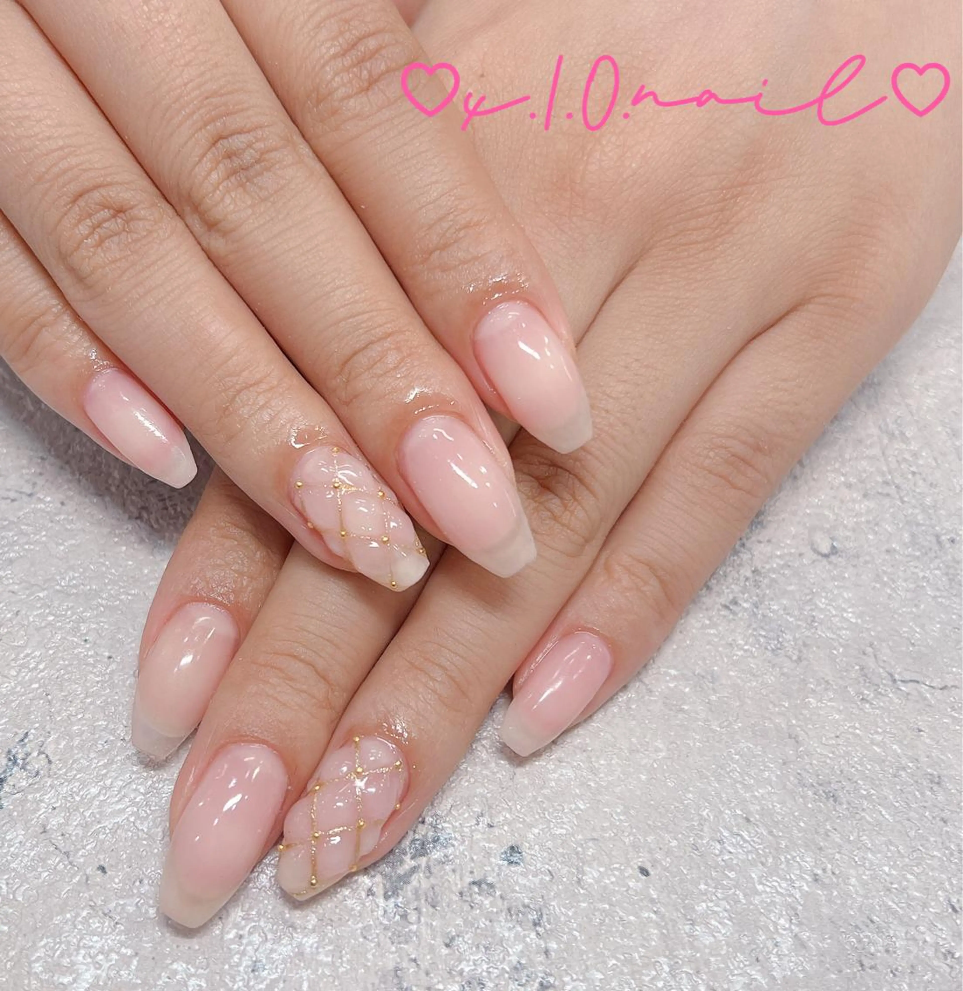 ネイル アニマル柄 アートネイル ニュアンスネイル ネイルチップ ハンドネイル x.1.0.nail ♡Cのネイルデザイン