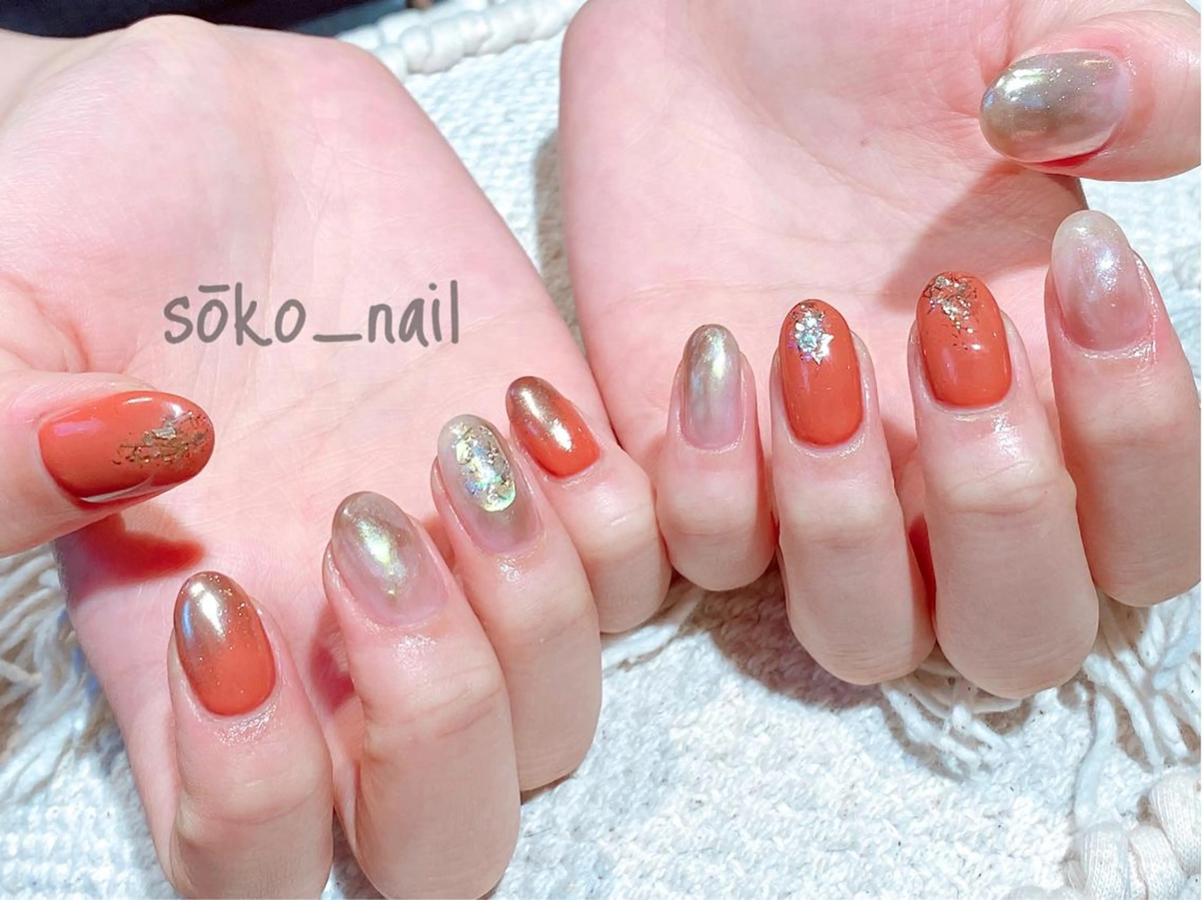 ネイル ハンドネイル sōko Hair&Nail Salon所属・megu  / sōko nailのネイルデザイン