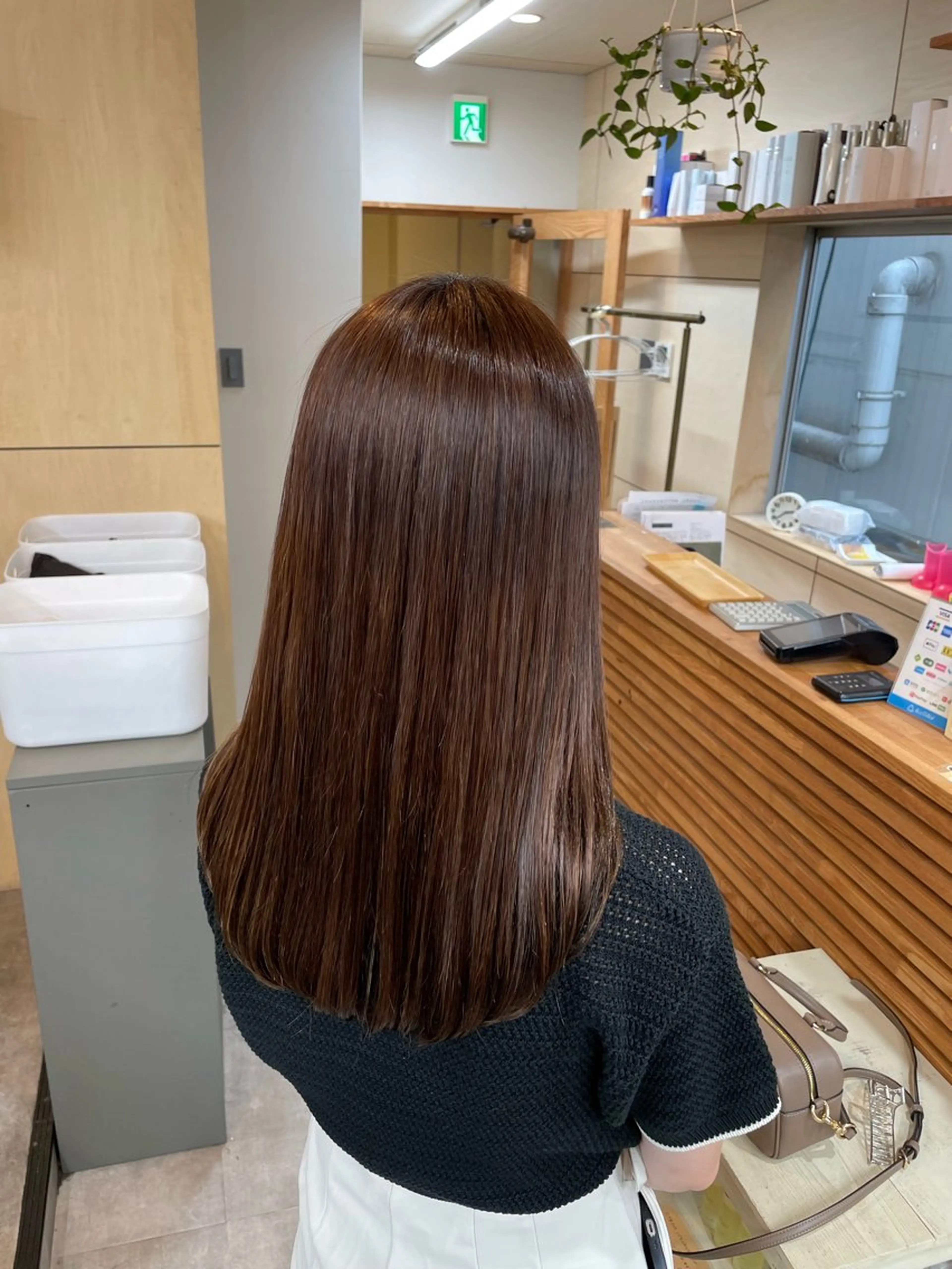 ロング アライ レンカのヘアスタイル