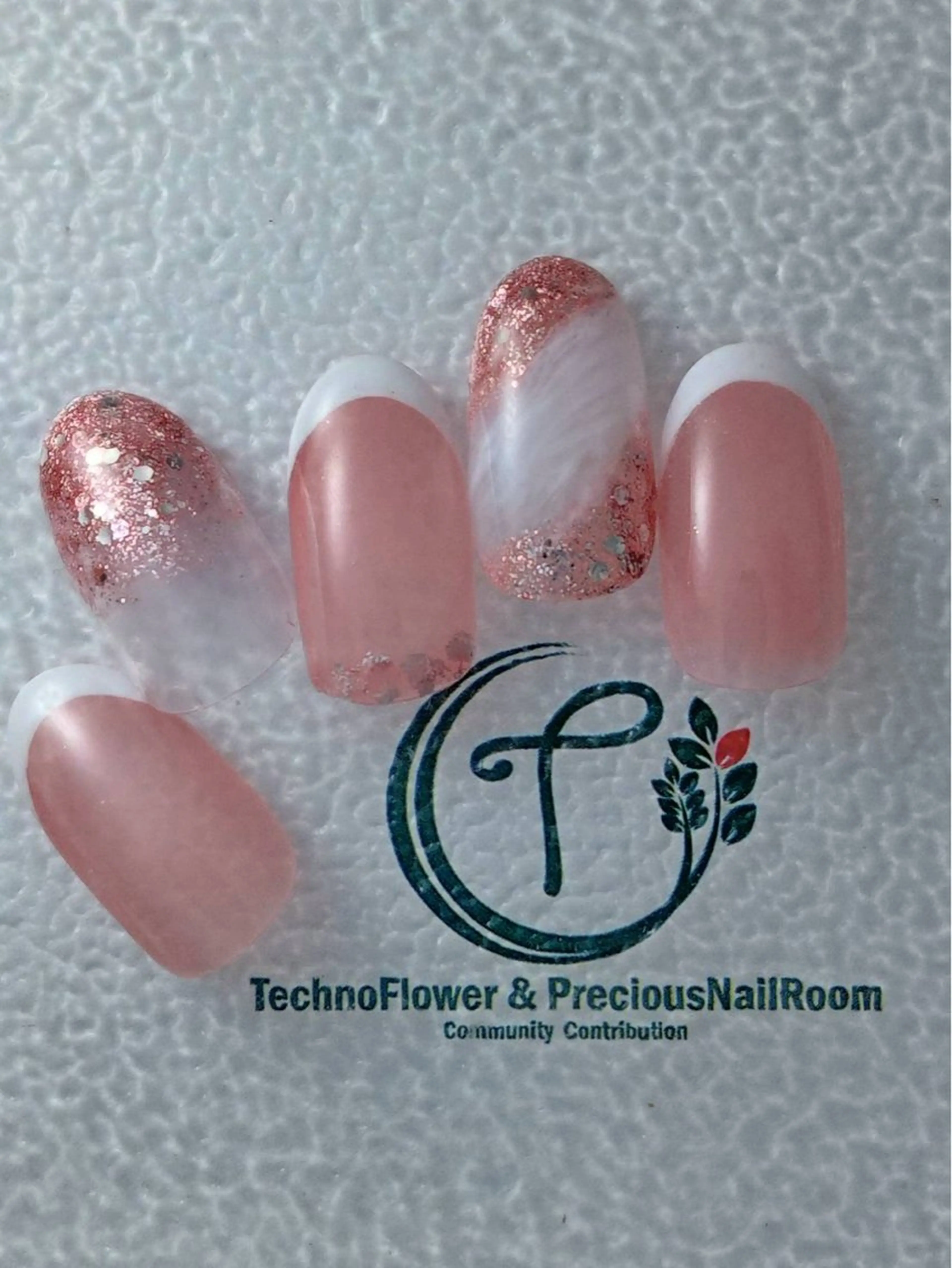 ネイル フラワーネイル precious nail room所属・precious nail  roomのネイルデザイン