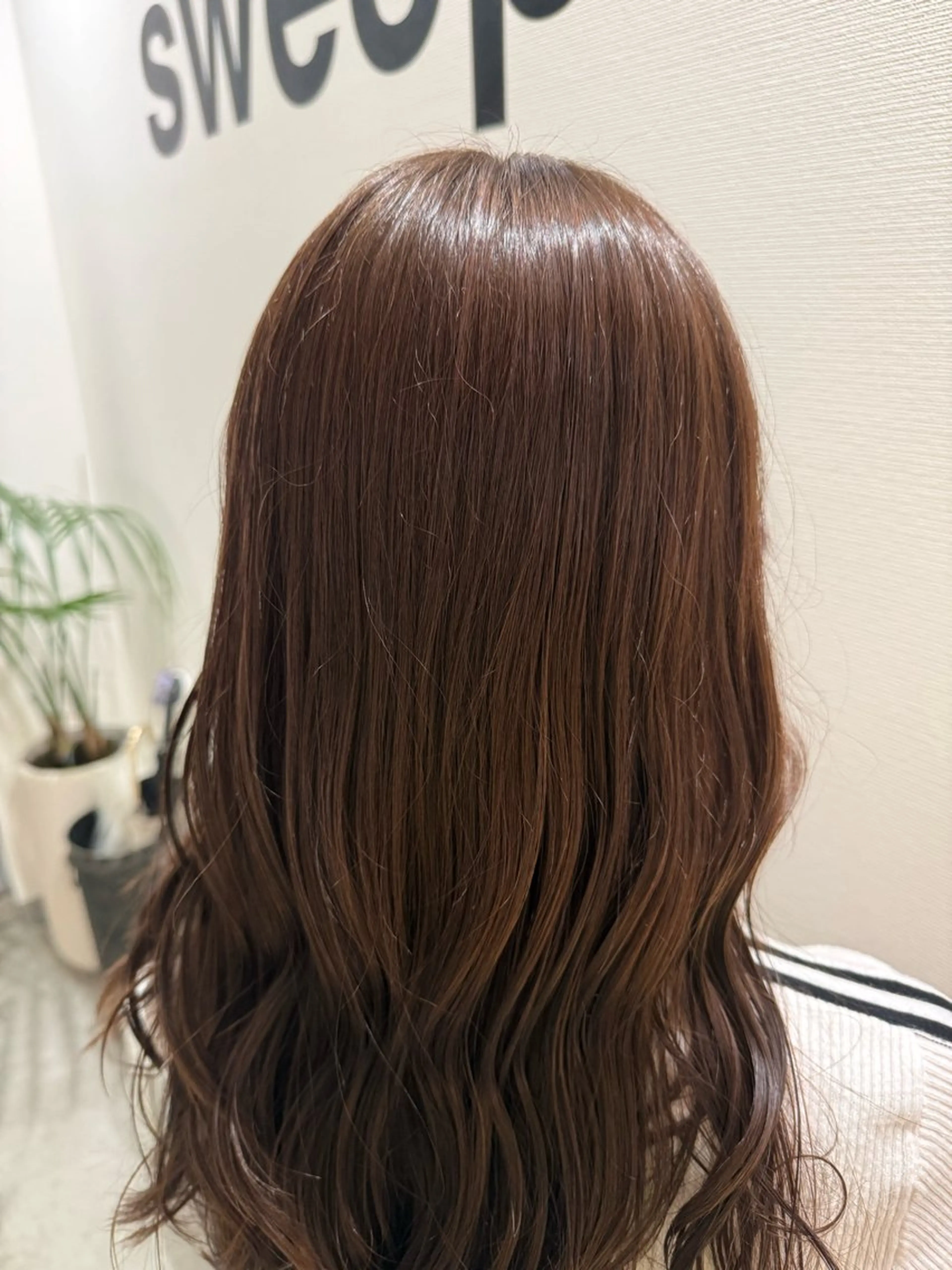 セミロング カラー ヘアカラー カ ズ サ ✴︎のヘアスタイル