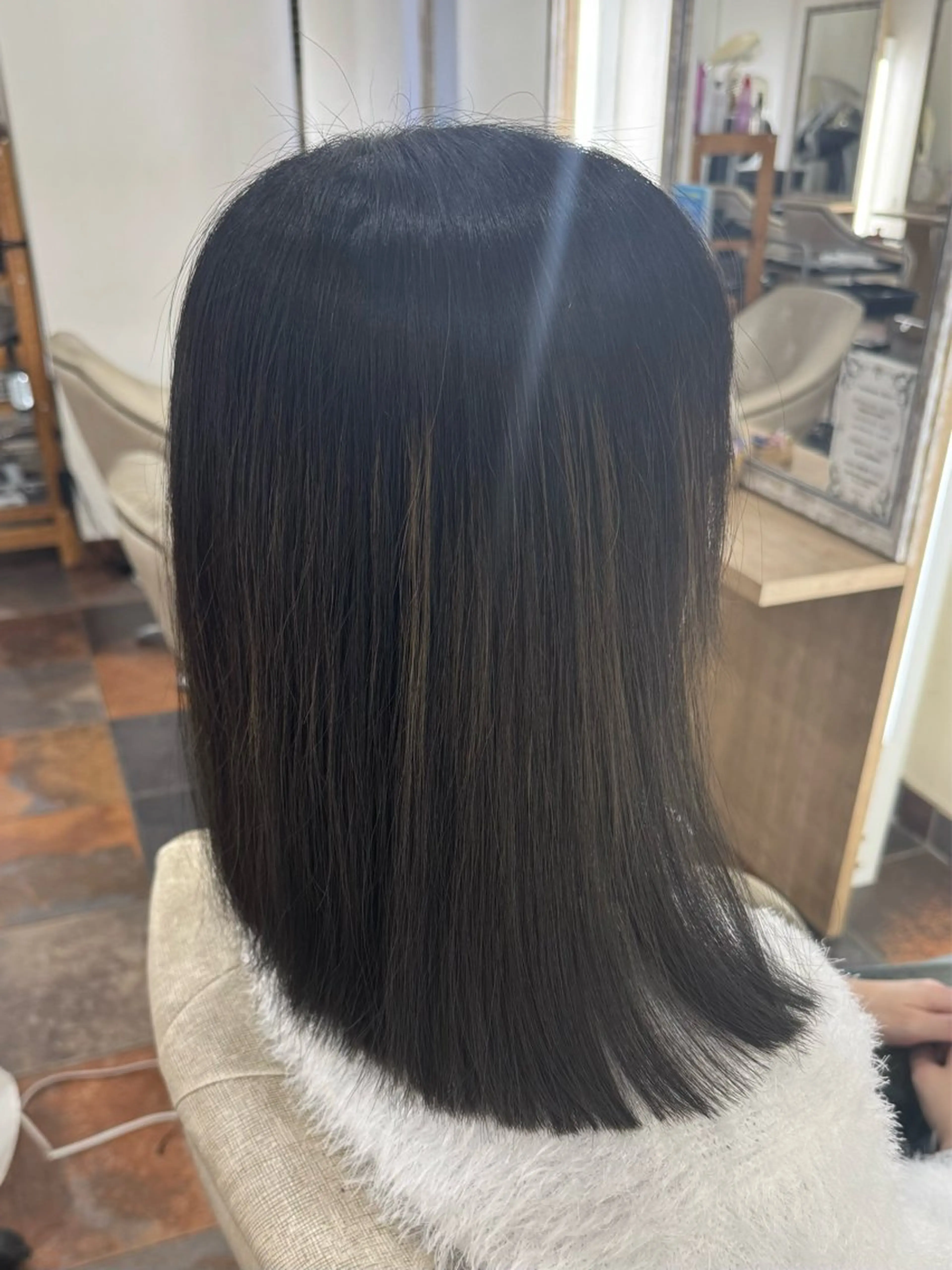 ミディアム さくら🍒ツヤ髪 /似合わせカラーのヘアスタイル