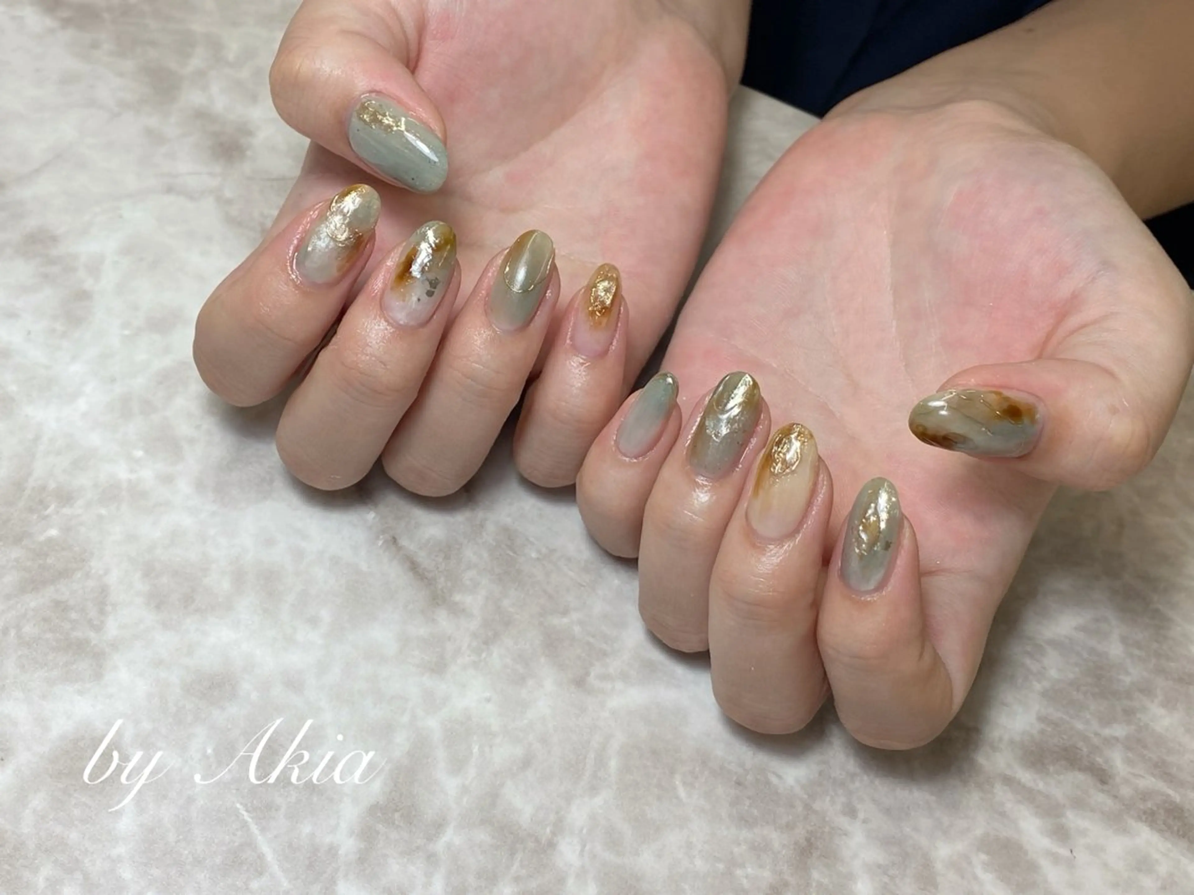 🎀オシャレ💅ニュアンスネイル🐣初回オフ無料の写真