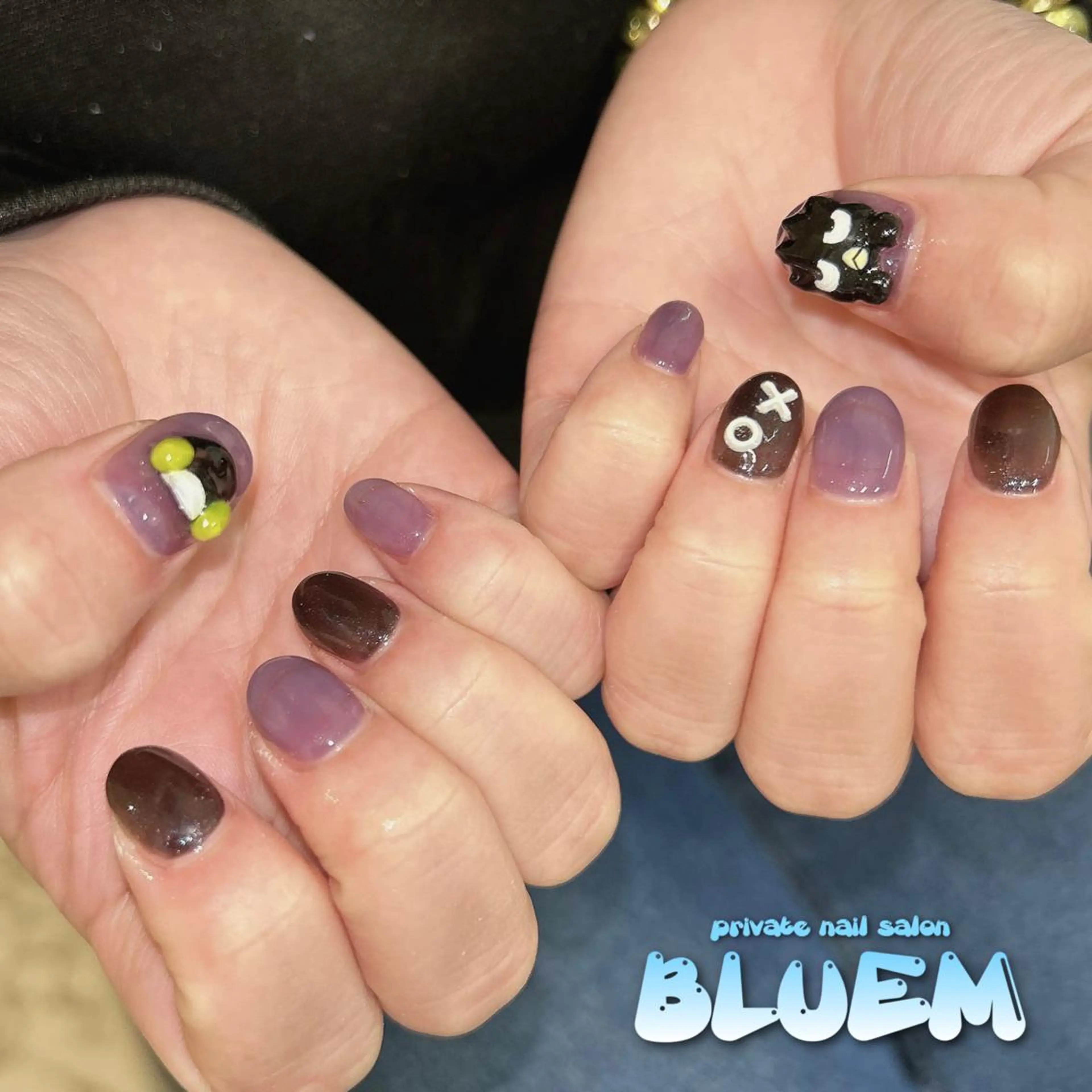 ネイル ハンドネイル BLUEM なな🐶のネイルデザイン