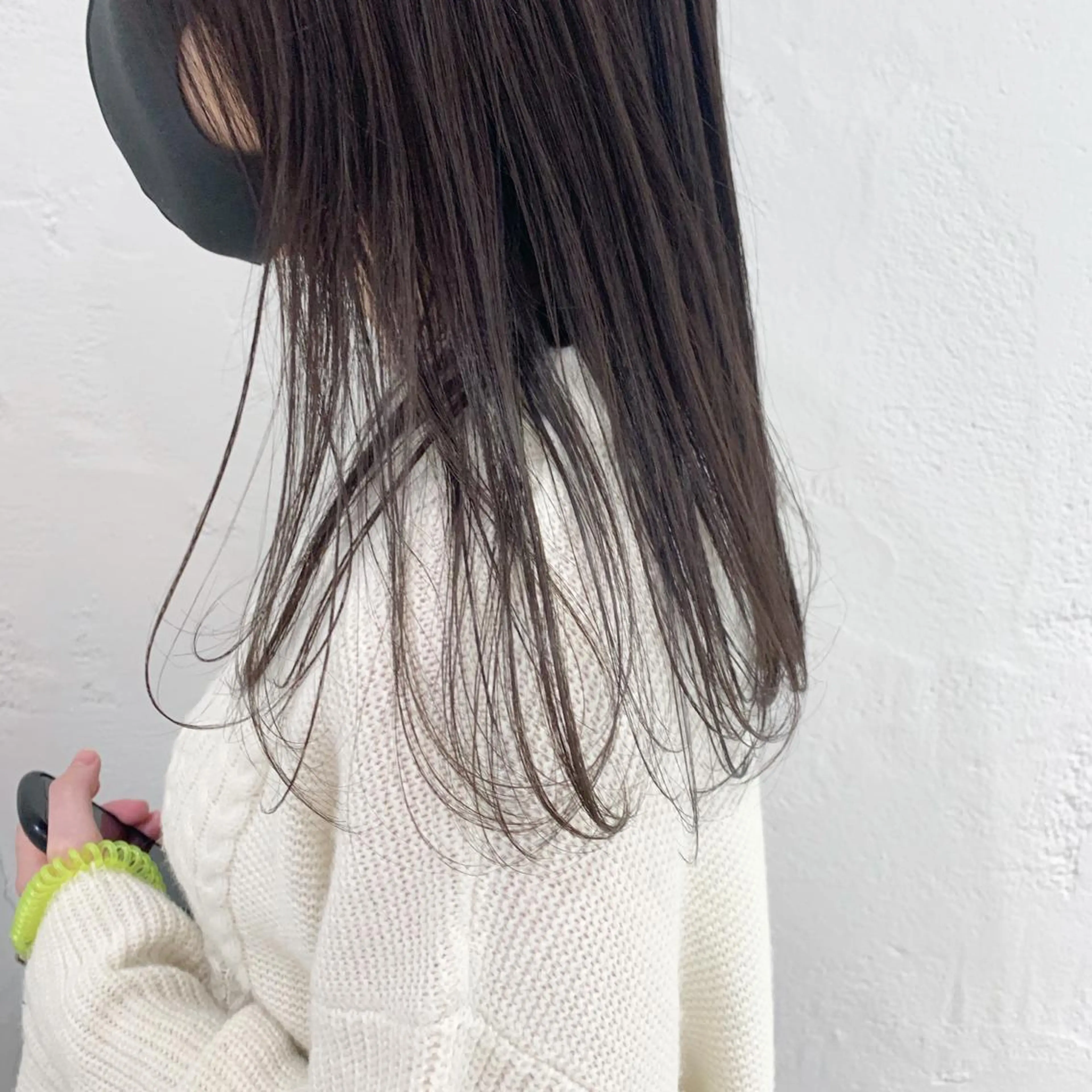 セミロング カラー ヘアアレンジ 🫧透明感カラー/ ボブ/小笠原汐海🪽のヘアスタイル