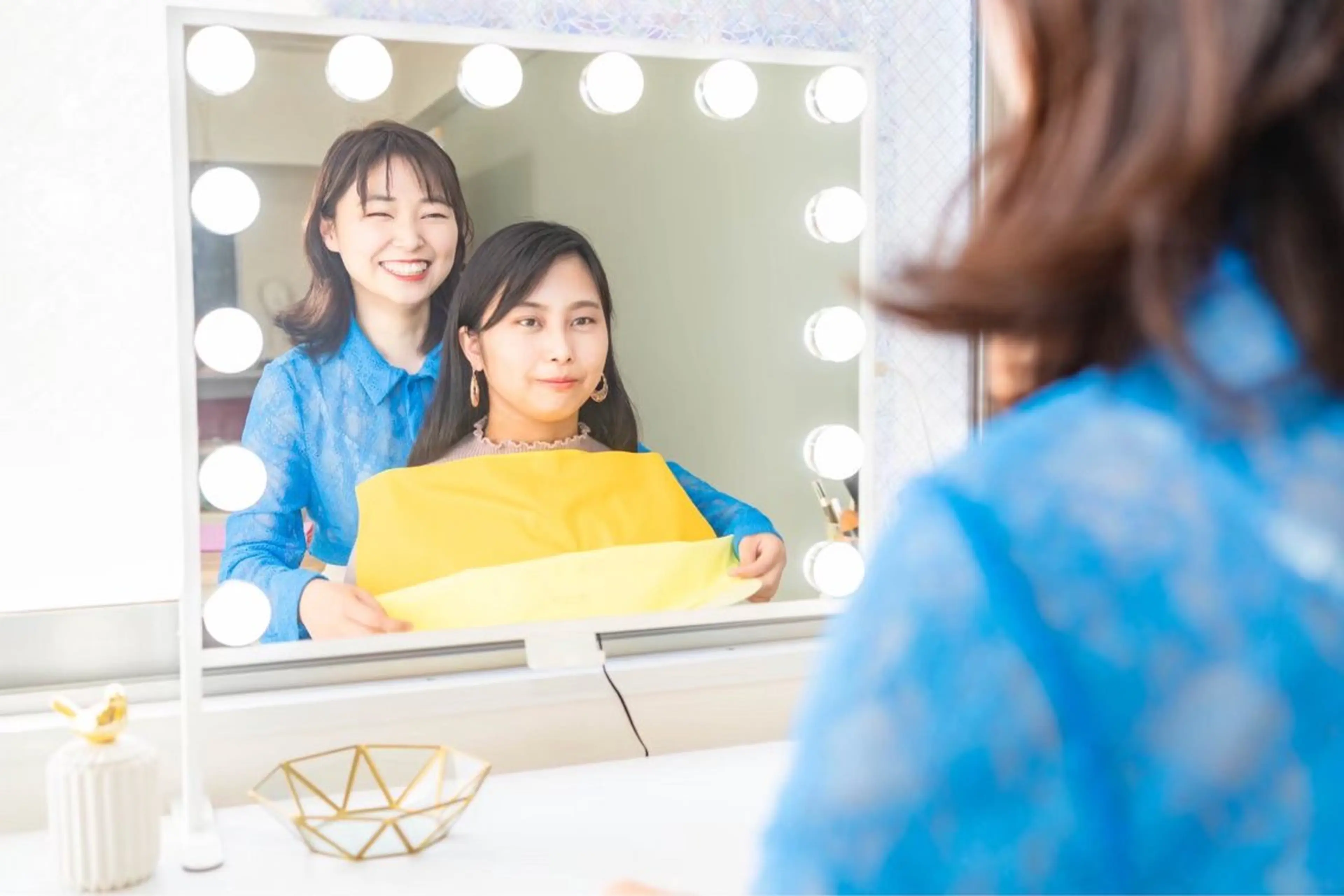 【1番人気】ビューティーコース！12タイプパーソナルカラー診断、骨格診断、顔タイプ診断がついたメニュー！の写真