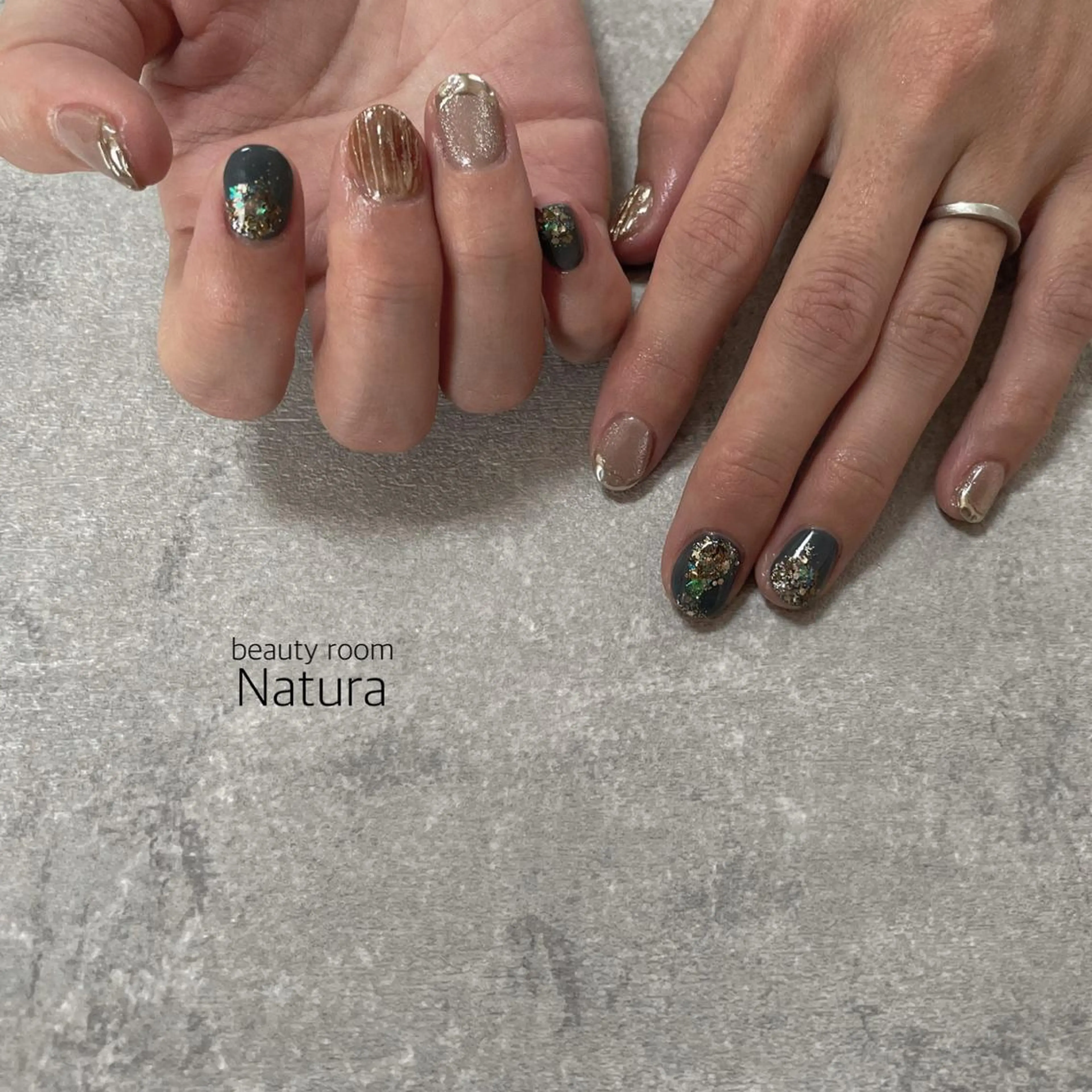 ネイル ハンドネイル beautyroom Naturaのネイルデザイン
