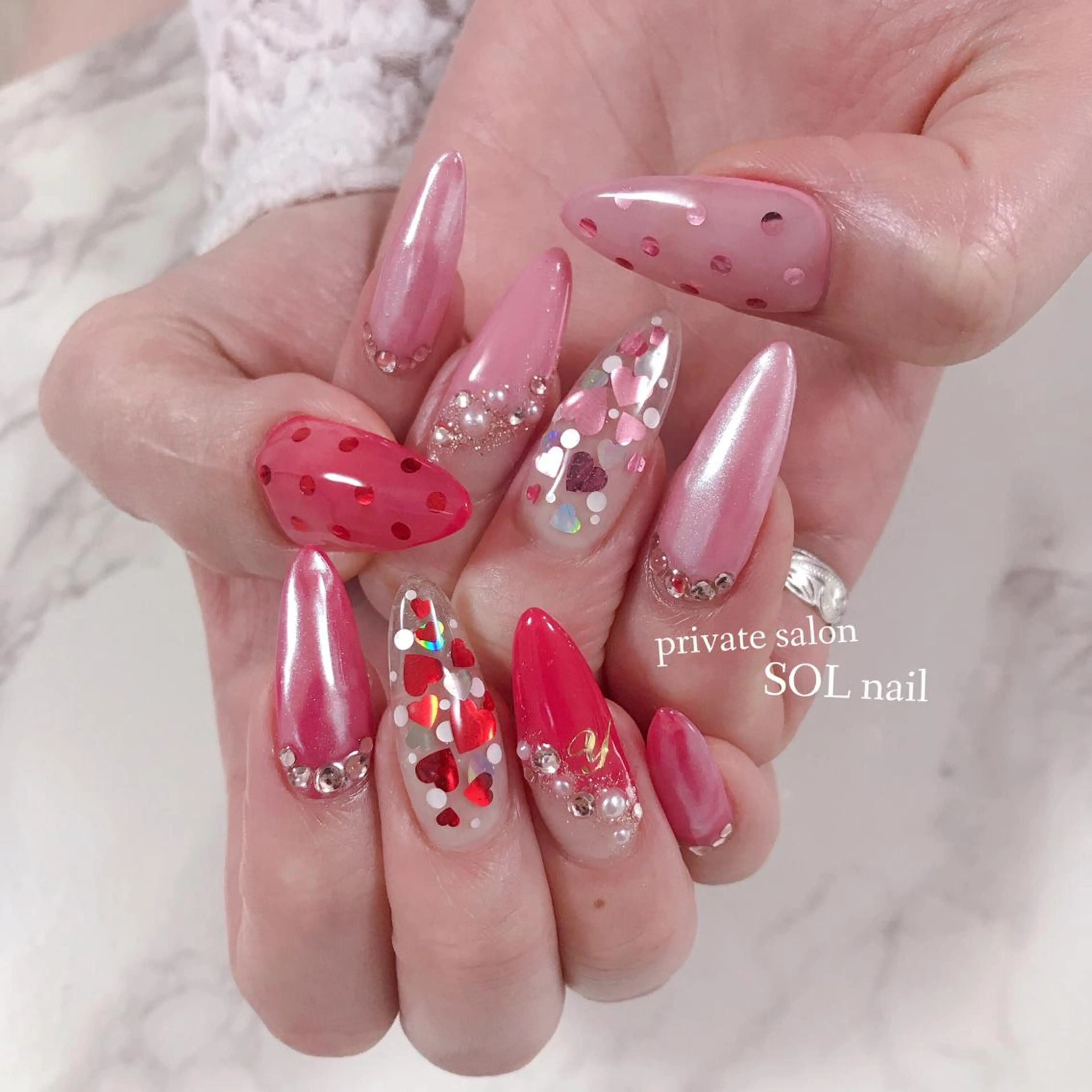 ネイル ハンドネイル SOL NAILのネイルデザイン