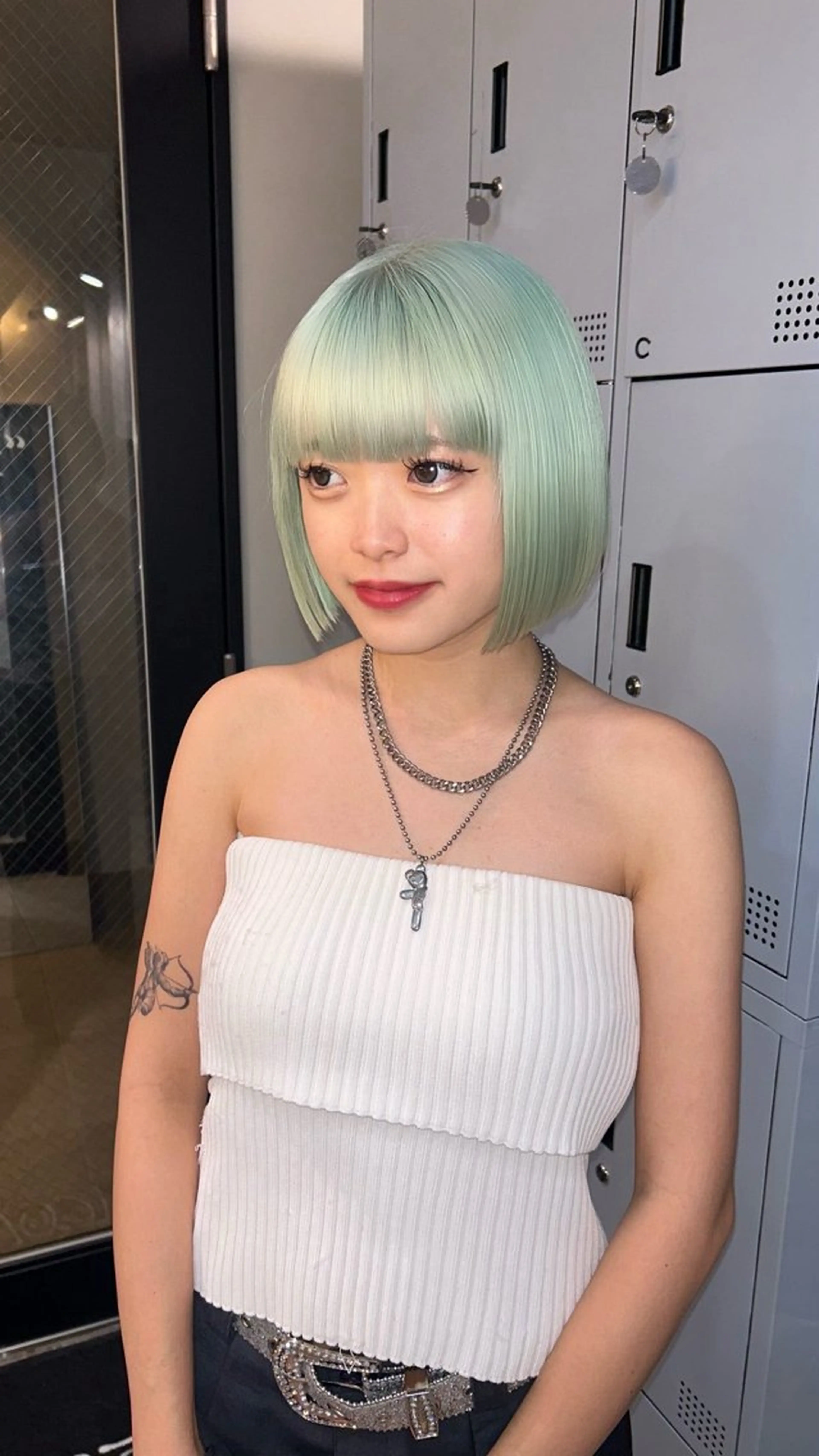 ショート ボブ SALOWIN 原宿 IL Salice ３F所属・失敗したくない方へ Inoue Kahoのヘアスタイル