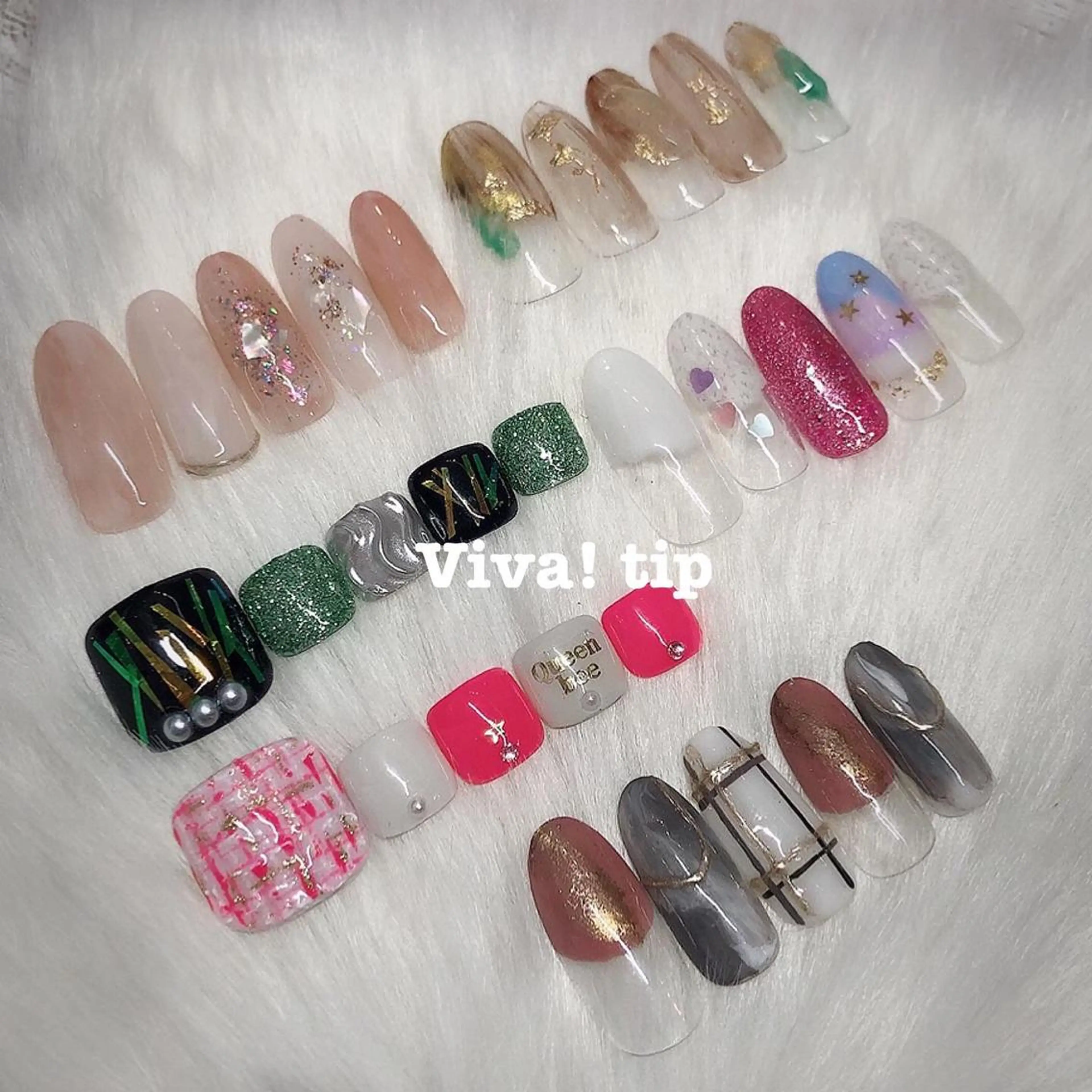 ネイル Viva!tip所属・Viva!tip ビバティップネイルのネイルデザイン