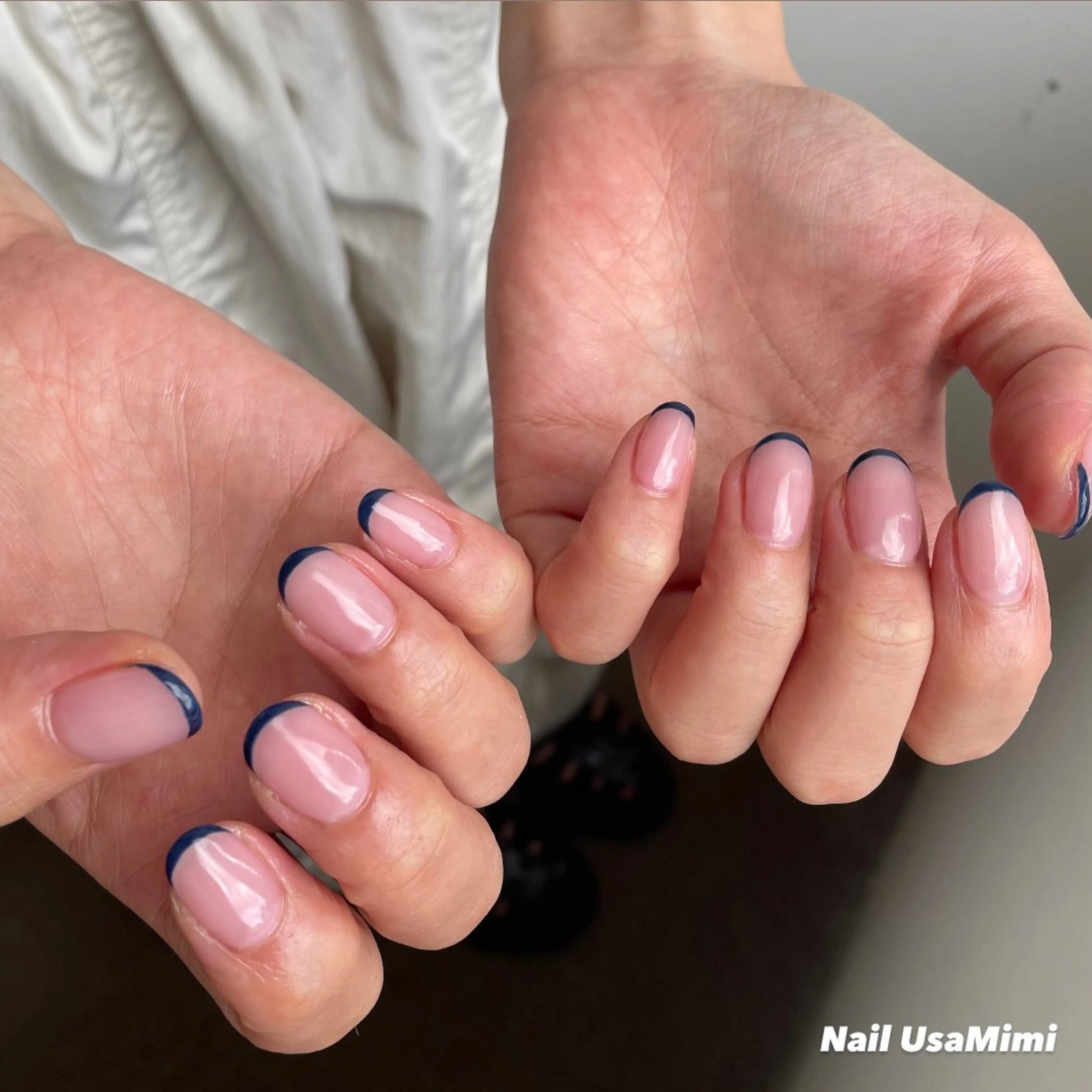 ネイル フレンチネイル ハンドネイル NAIL DOT STUDIO堺筋本町のネイルデザイン