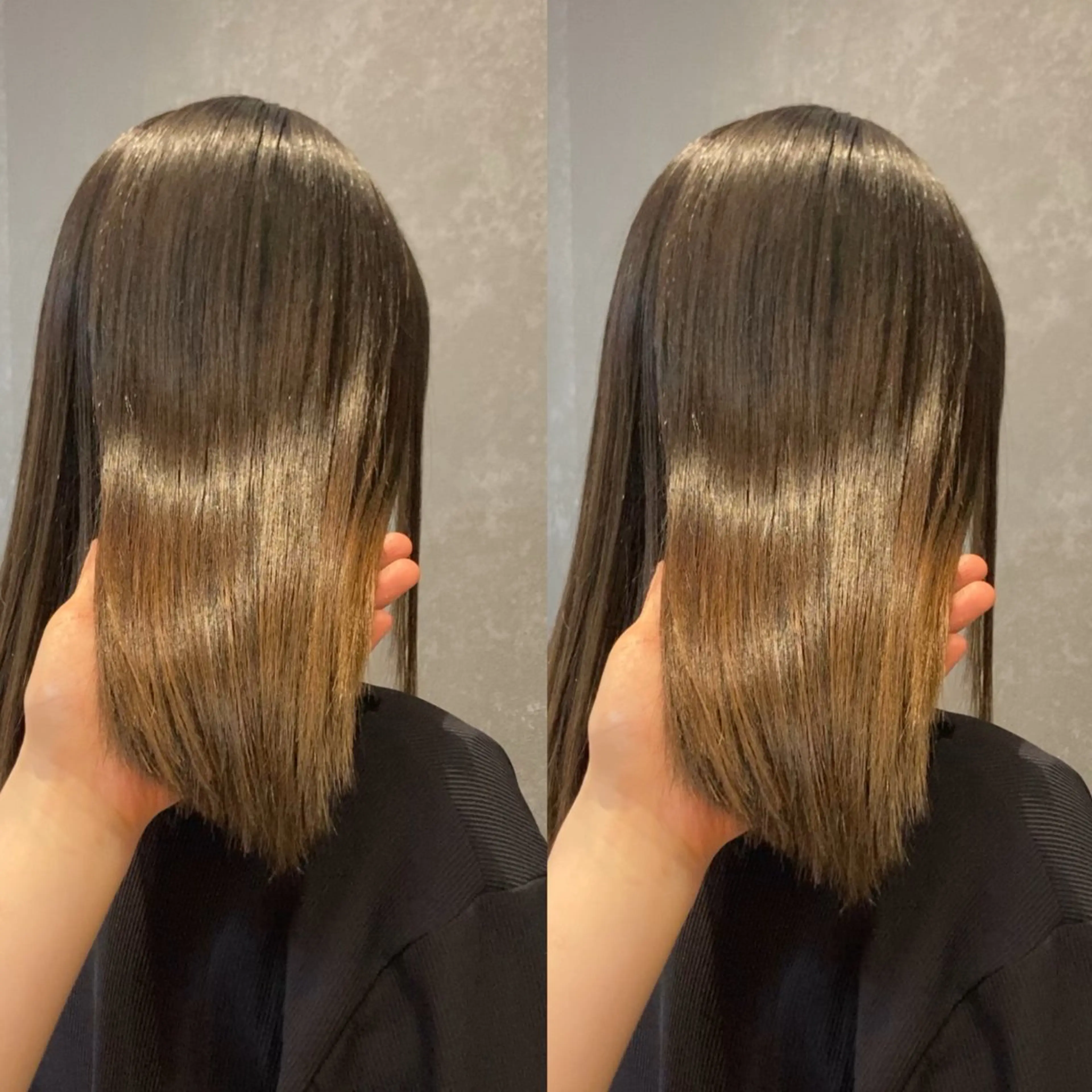 ミディアム 髪質改善 schon所属・み うのヘアスタイル