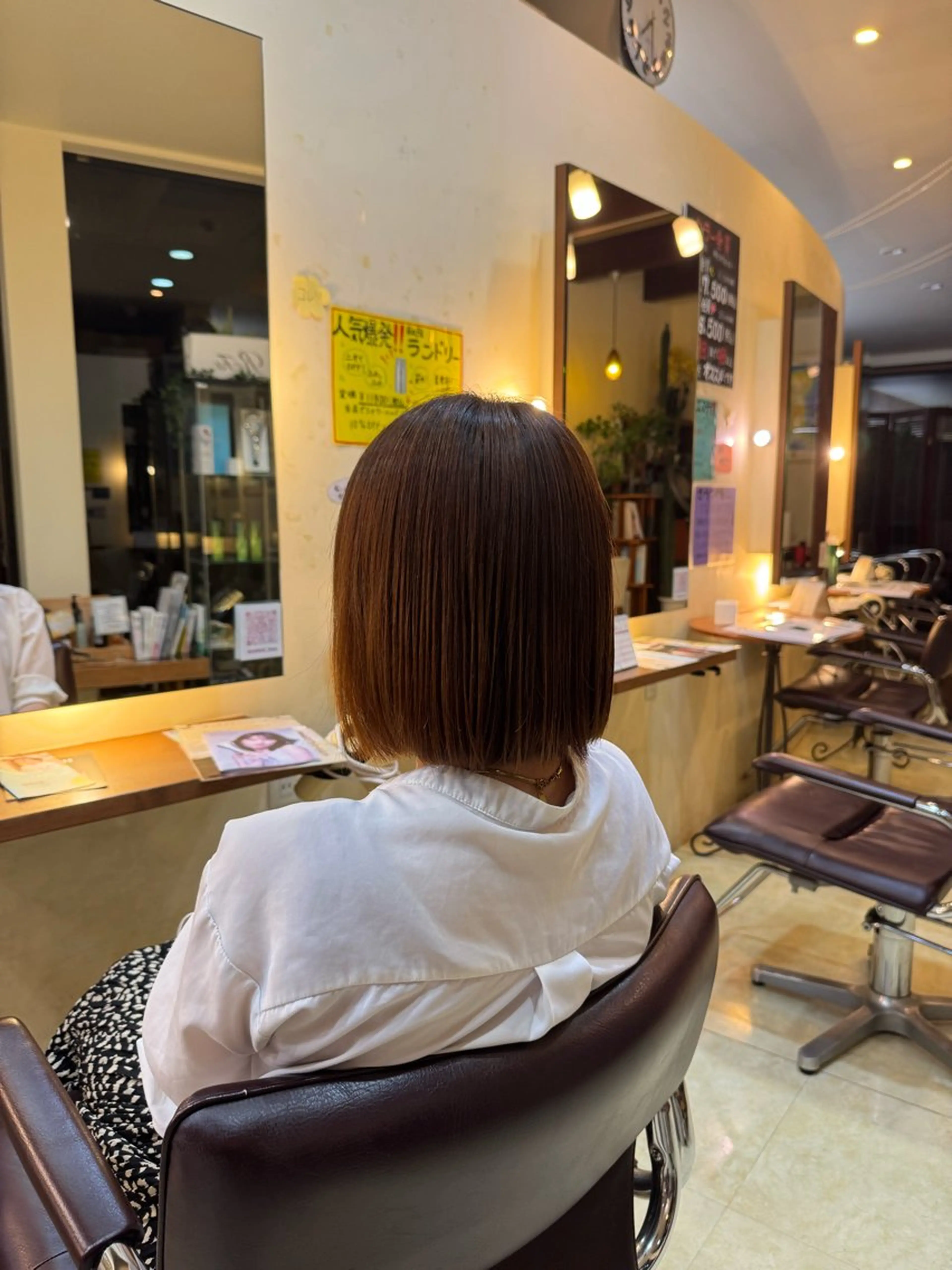 ショート hair&makeRIHGA所属・善方 心音のヘアスタイル