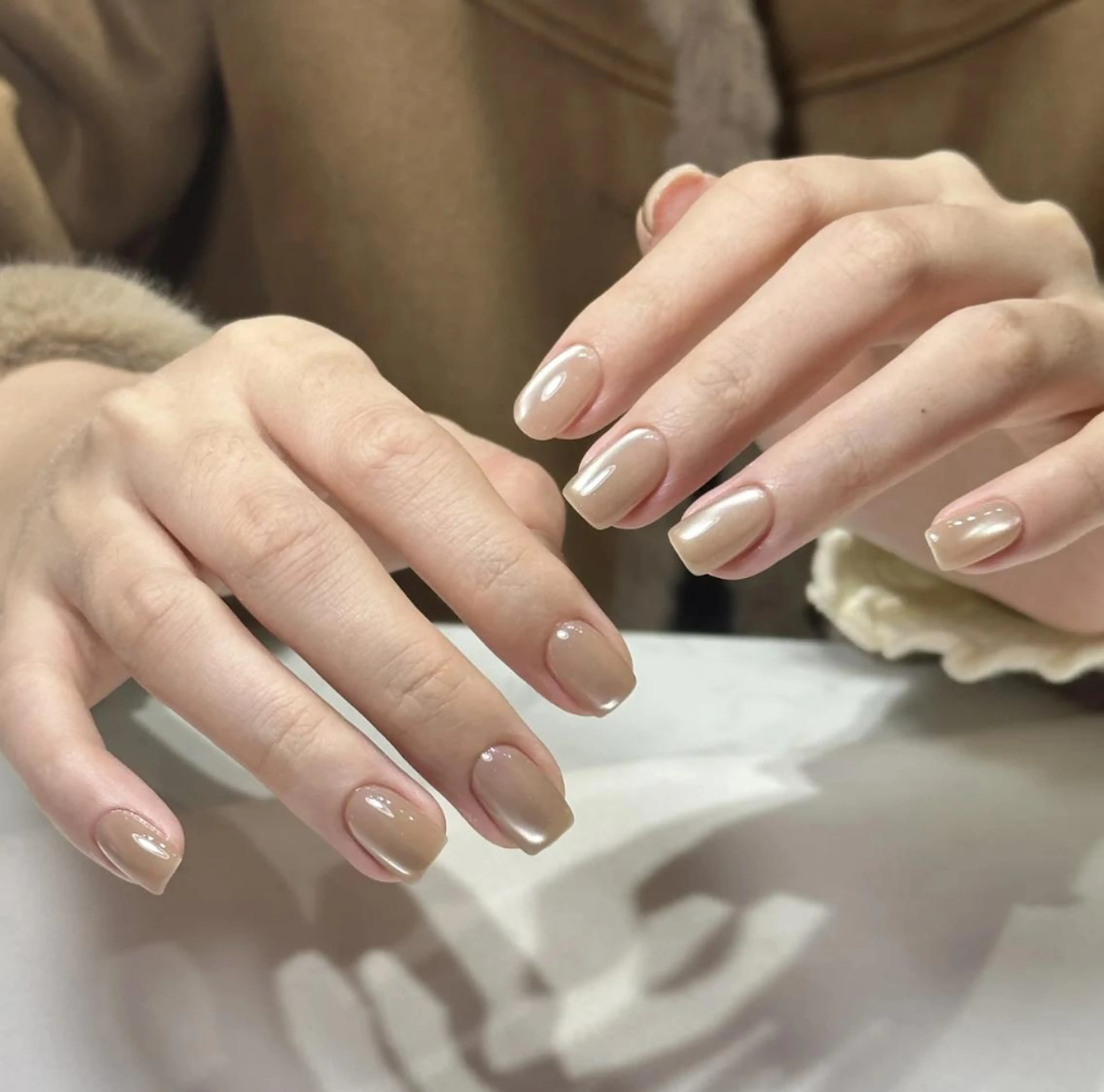 ネイル ハンドネイル ハンドケア 🍑 momo_nailのネイルデザイン