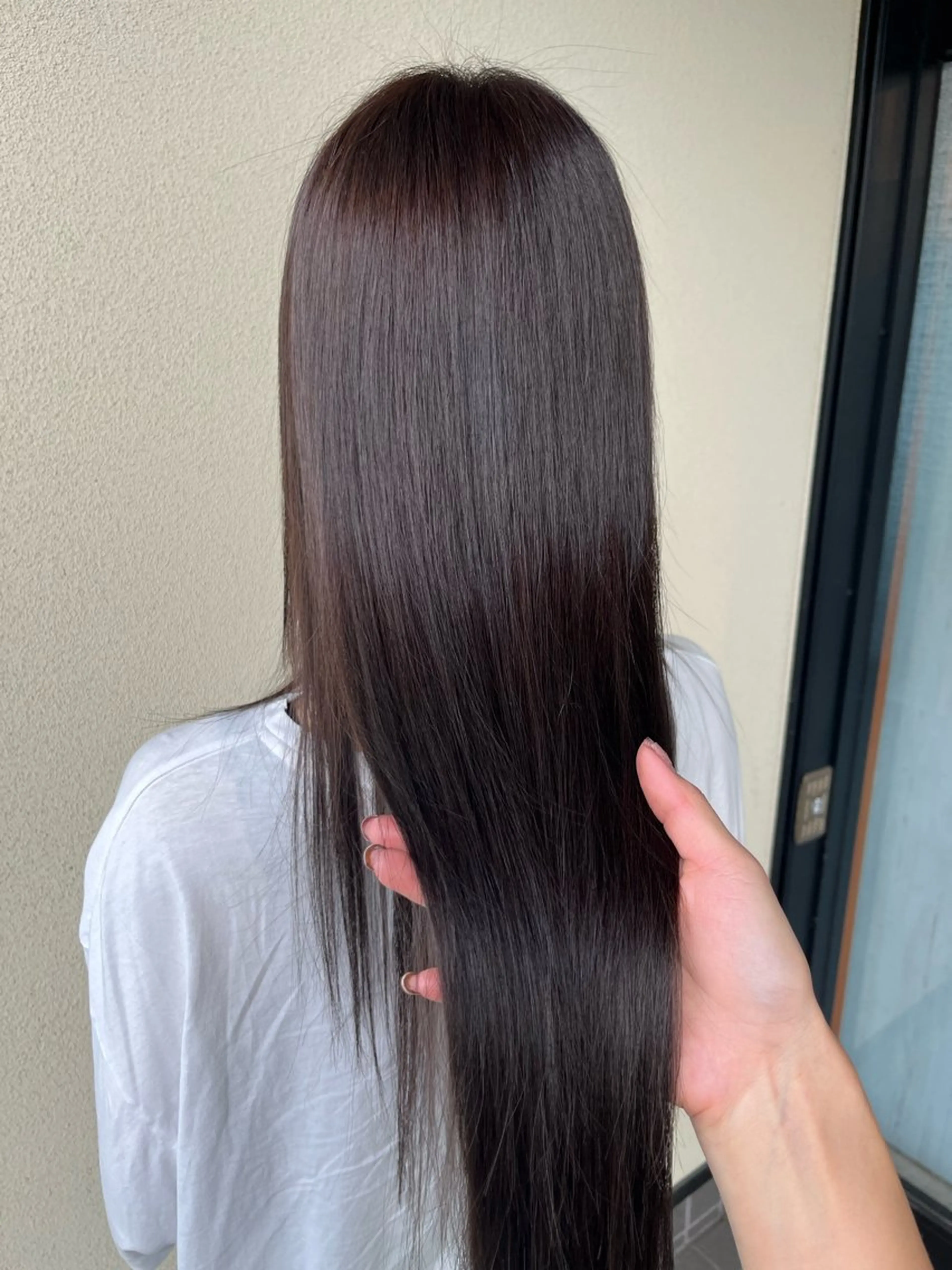 縮毛矯正の写真